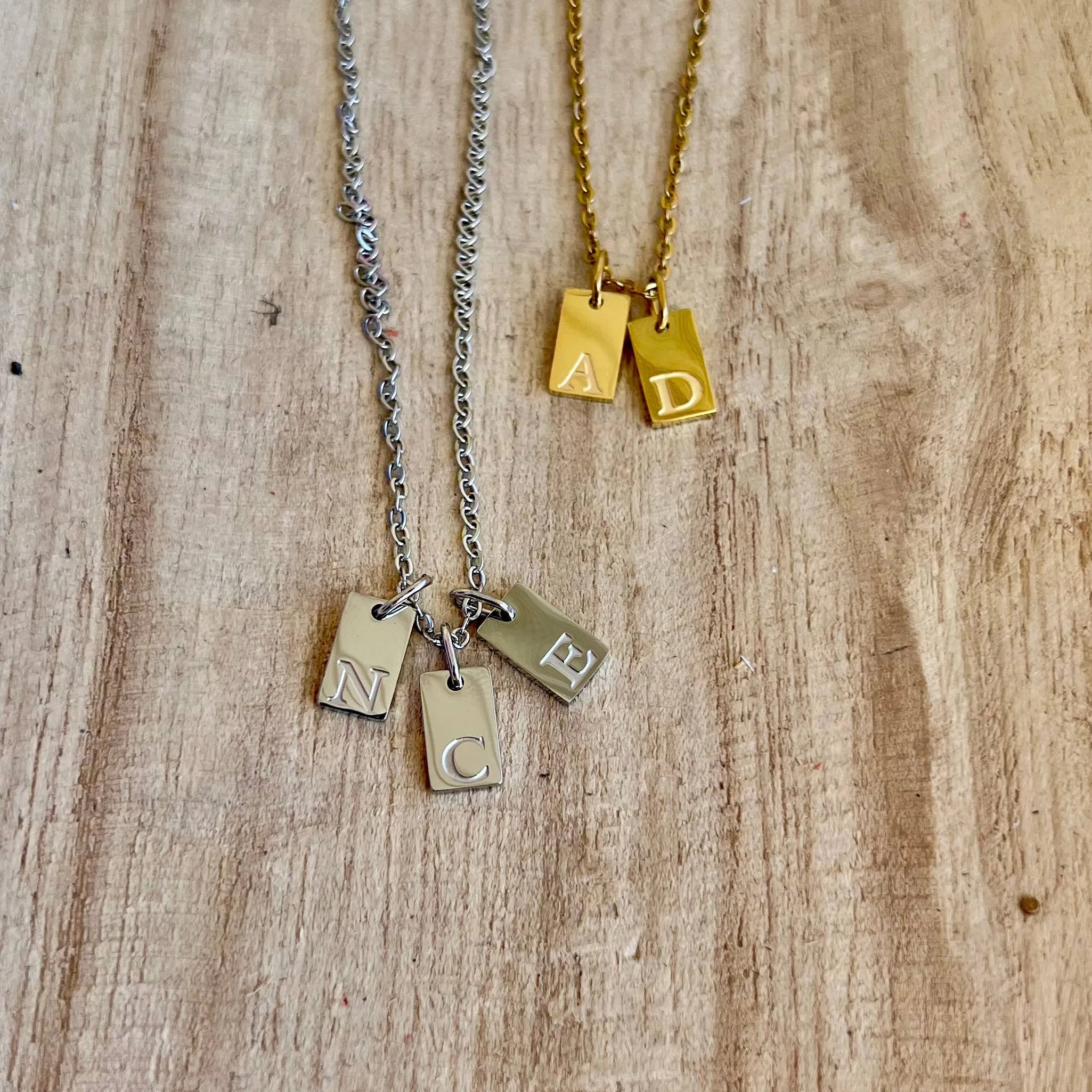 Shop Luxe Initial Tag Charms-Z at Ruby Joy Boutique, a Women's Clothing Store in Pickerington, Ohio