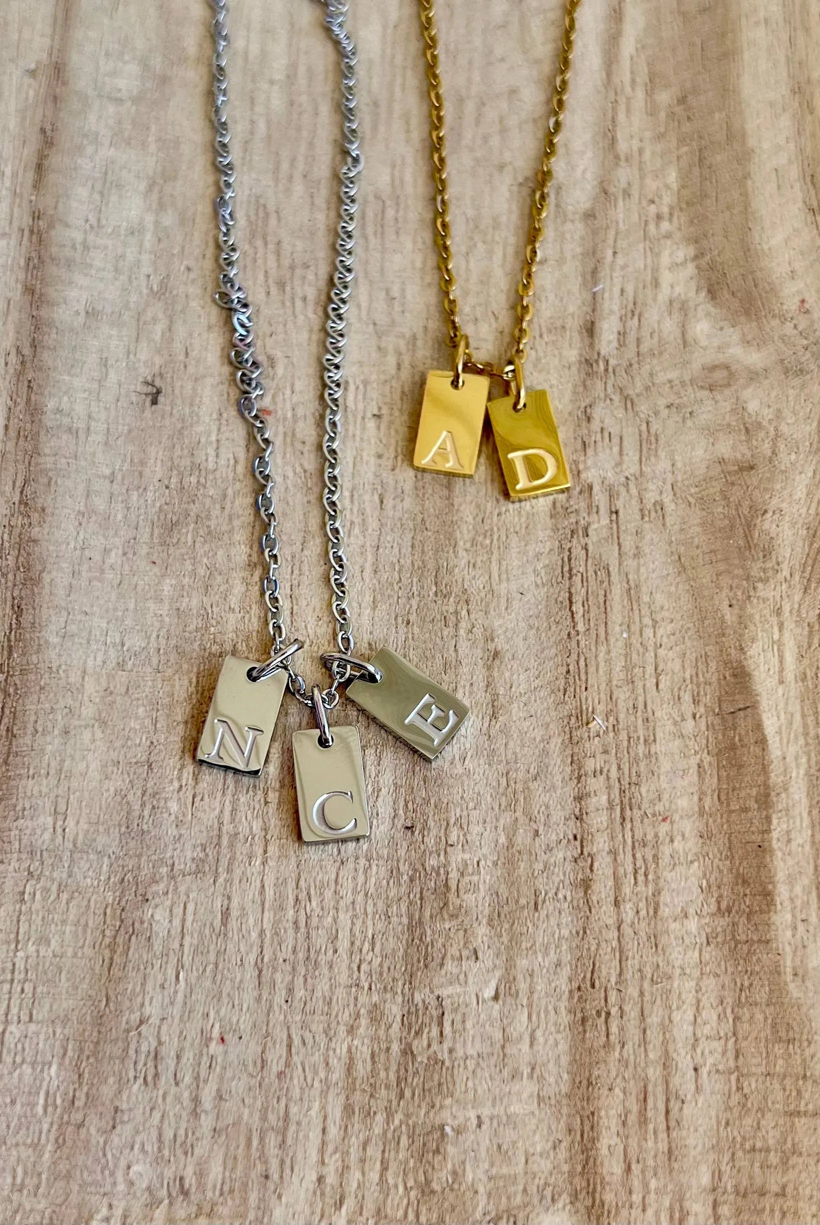 Shop Luxe Initial Tag Charms-Z at Ruby Joy Boutique, a Women's Clothing Store in Pickerington, Ohio