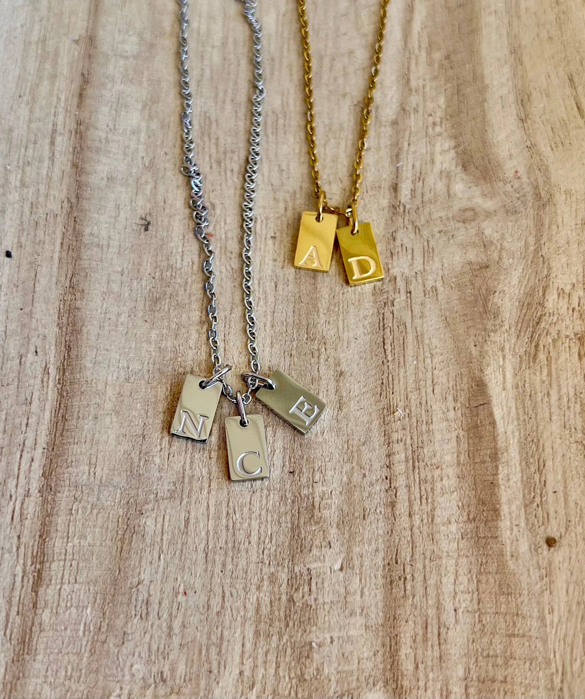 Shop Luxe Initial Tag Charms-Z at Ruby Joy Boutique, a Women's Clothing Store in Pickerington, Ohio