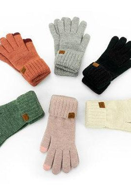 Shop Mainstay Folded Cuff Gloves-Gloves at Ruby Joy Boutique, a Women's Clothing Store in Pickerington, Ohio
