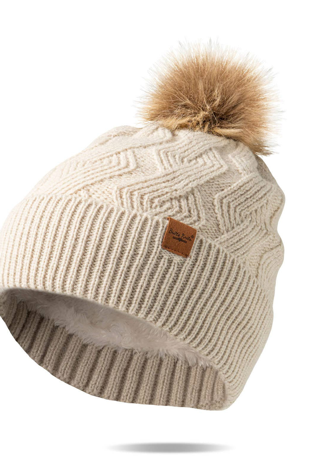 Shop Mainstay Pom Hat-Winter Hat at Ruby Joy Boutique, a Women's Clothing Store in Pickerington, Ohio