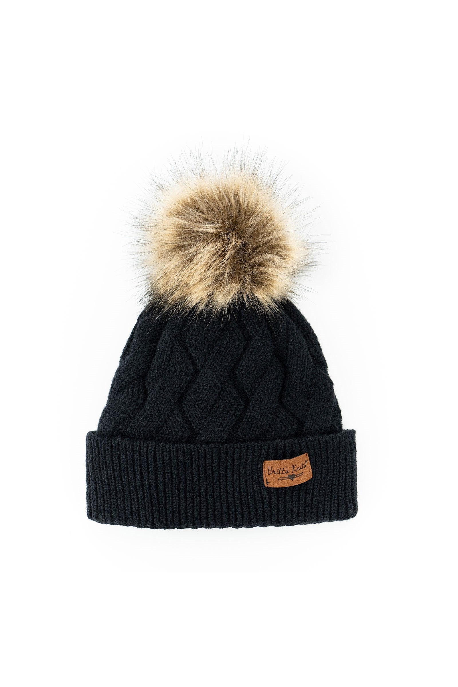 Shop Mainstays Collection Pom Hat-Winter Hat at Ruby Joy Boutique, a Women's Clothing Store in Pickerington, Ohio