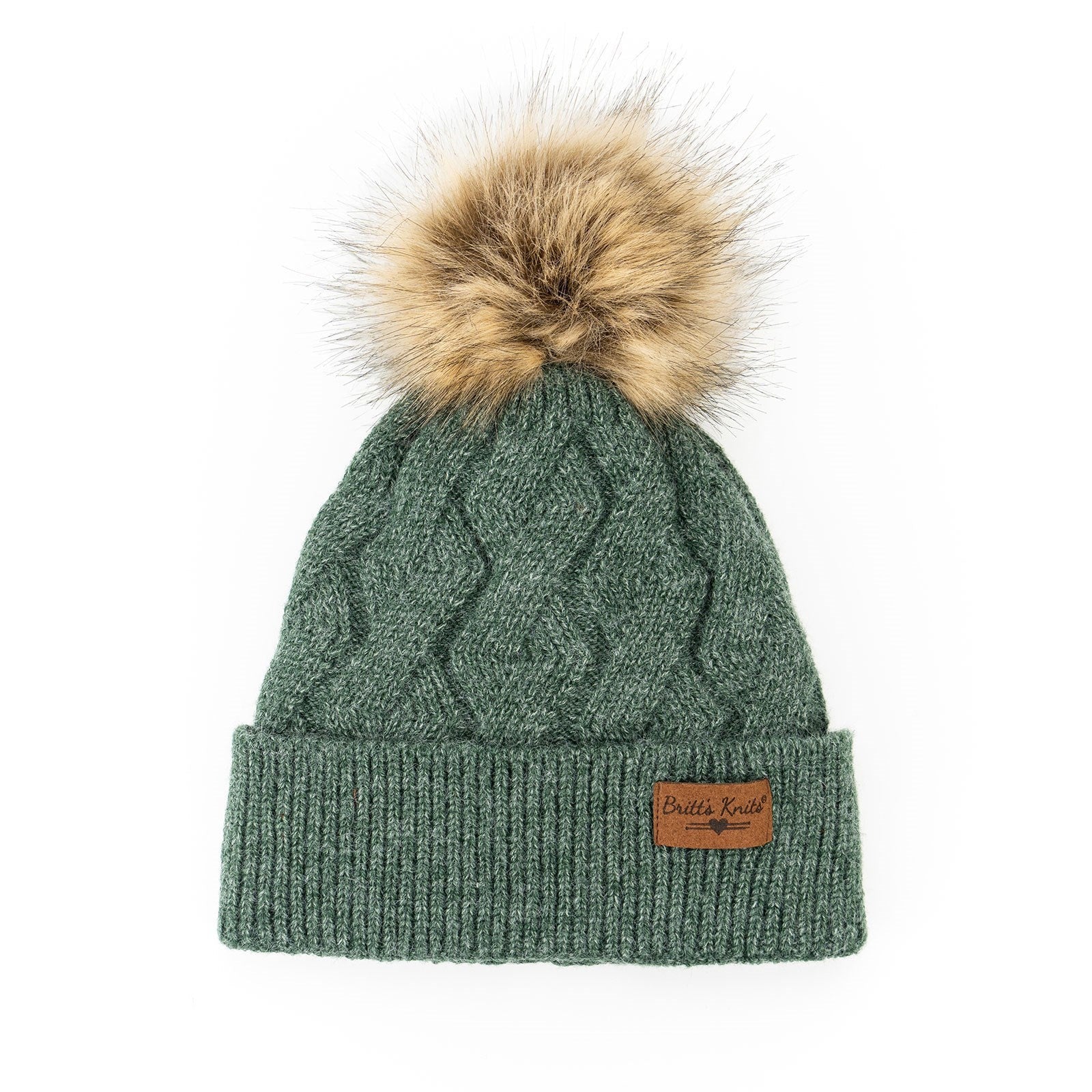 Shop Mainstays Collection Pom Hat-Winter Hat at Ruby Joy Boutique, a Women's Clothing Store in Pickerington, Ohio