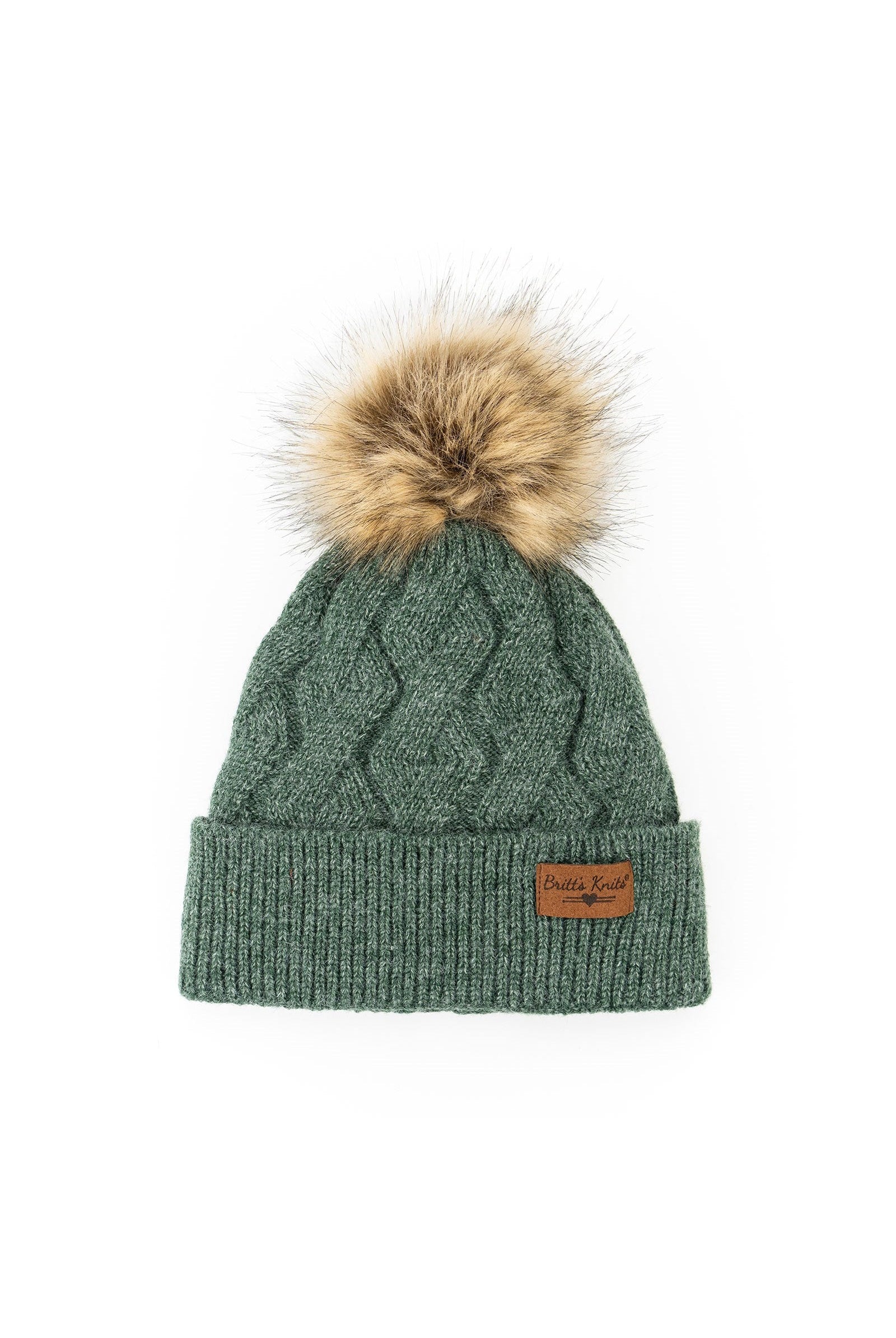 Shop Mainstays Collection Pom Hat-Winter Hat at Ruby Joy Boutique, a Women's Clothing Store in Pickerington, Ohio