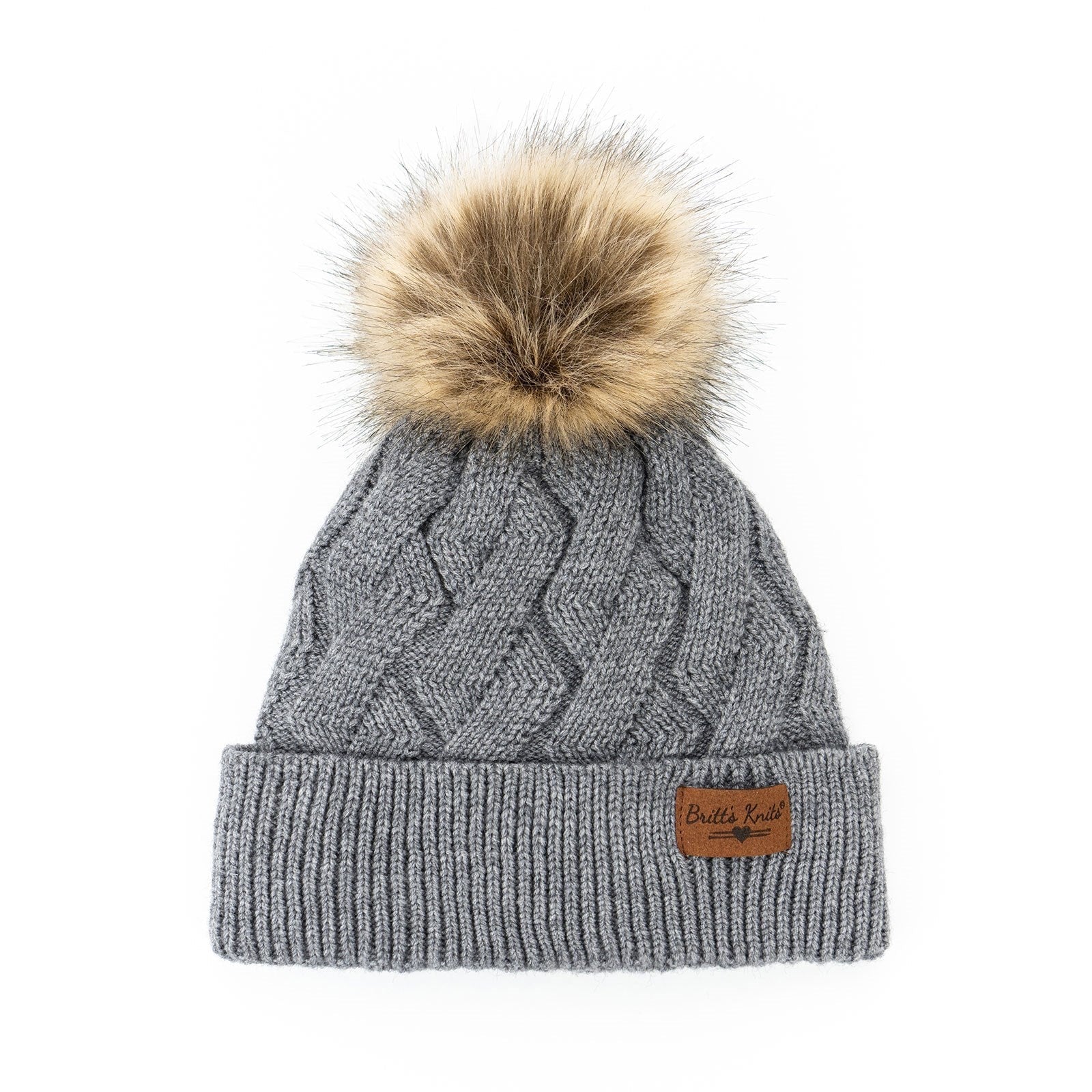 Shop Mainstays Collection Pom Hat-Winter Hat at Ruby Joy Boutique, a Women's Clothing Store in Pickerington, Ohio