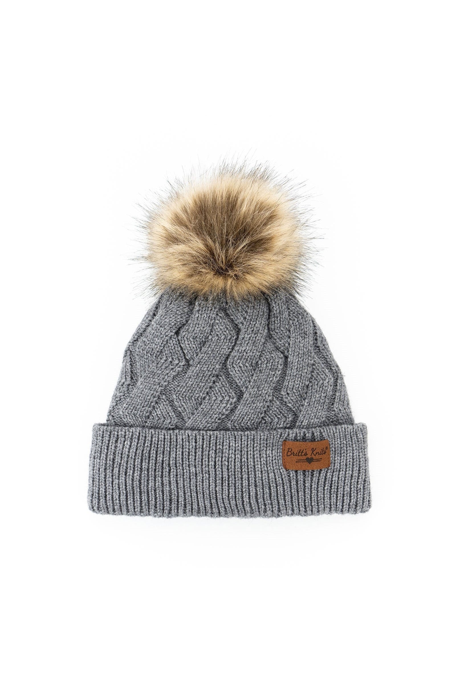 Shop Mainstays Collection Pom Hat-Winter Hat at Ruby Joy Boutique, a Women's Clothing Store in Pickerington, Ohio