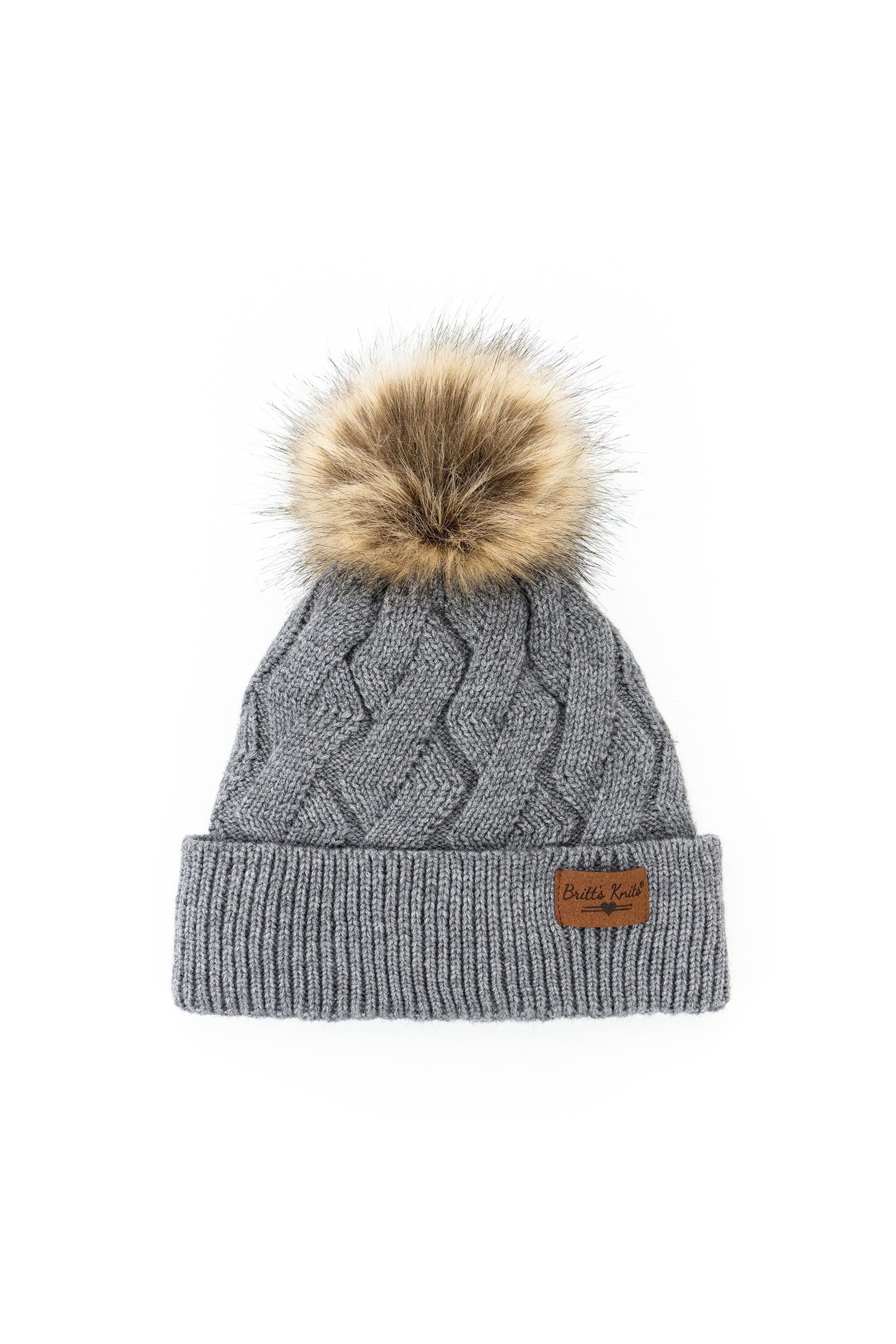 Shop Mainstays Collection Pom Hat-Winter Hat at Ruby Joy Boutique, a Women's Clothing Store in Pickerington, Ohio