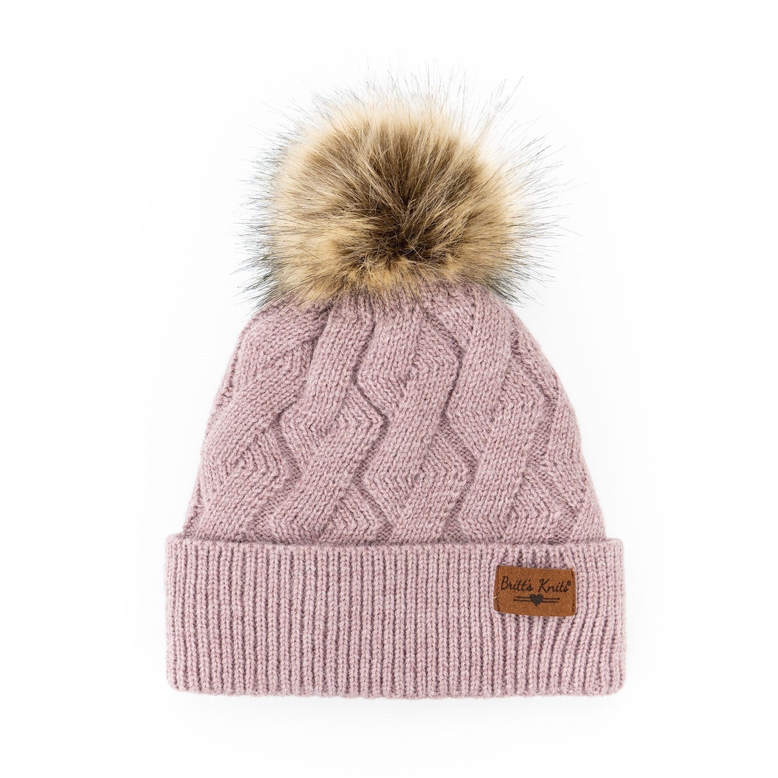 Shop Mainstays Collection Pom Hat-Winter Hat at Ruby Joy Boutique, a Women's Clothing Store in Pickerington, Ohio