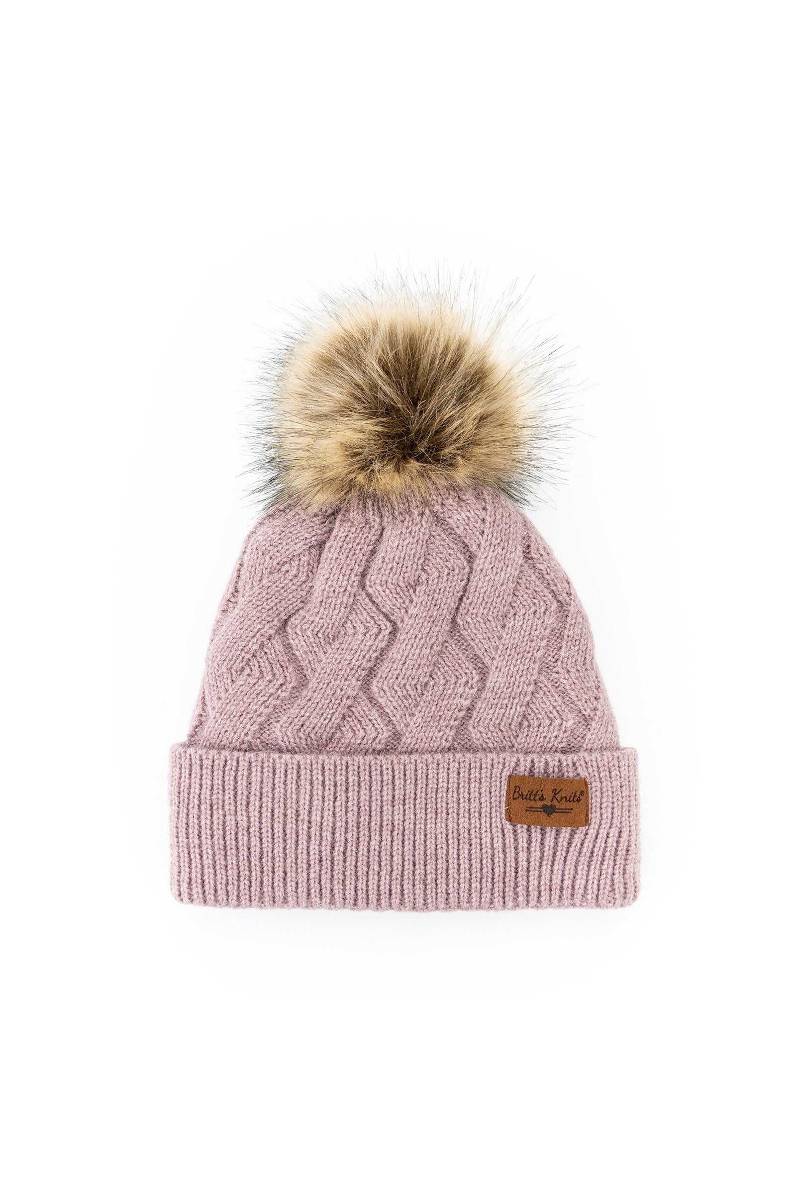 Shop Mainstays Collection Pom Hat-Winter Hat at Ruby Joy Boutique, a Women's Clothing Store in Pickerington, Ohio