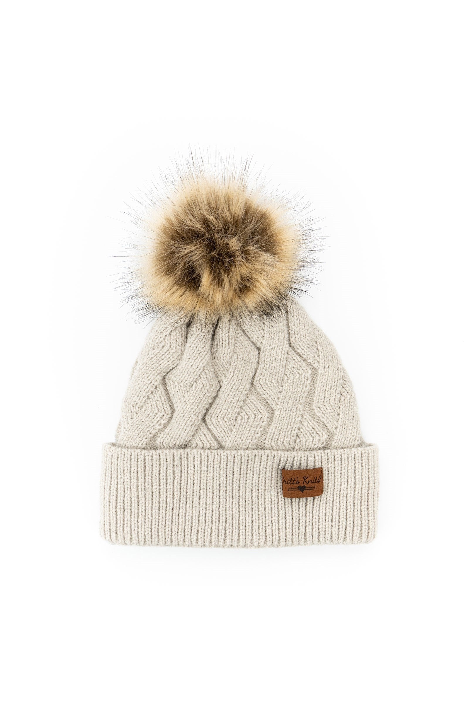 Shop Mainstays Collection Pom Hat-Winter Hat at Ruby Joy Boutique, a Women's Clothing Store in Pickerington, Ohio