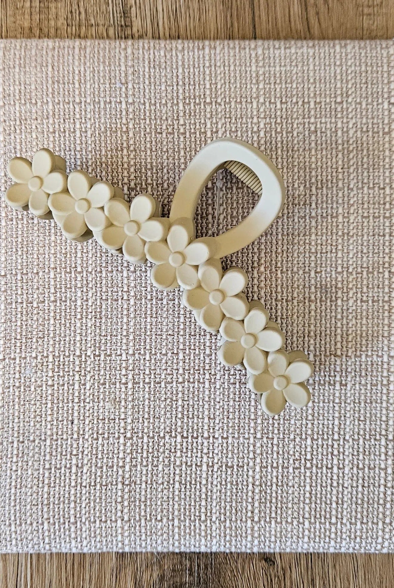 Shop Matte Flower Claw Clip-Hair Claws & Clips at Ruby Joy Boutique, a Women's Clothing Store in Pickerington, Ohio