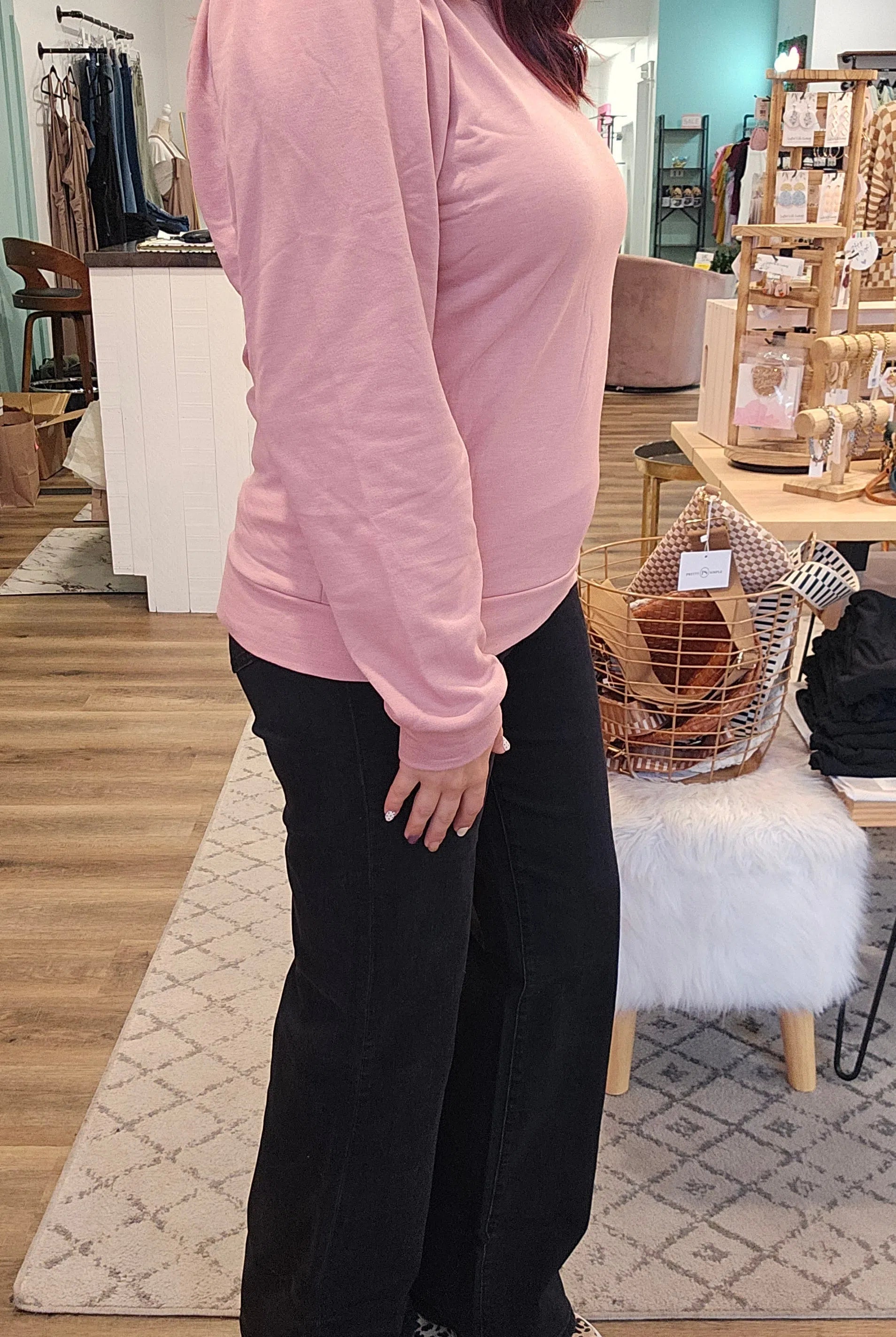 Shop Midnight Super High-Rise Wide Leg Jeans | Mica Denim-Jeans at Ruby Joy Boutique, a Women's Clothing Store in Pickerington, Ohio