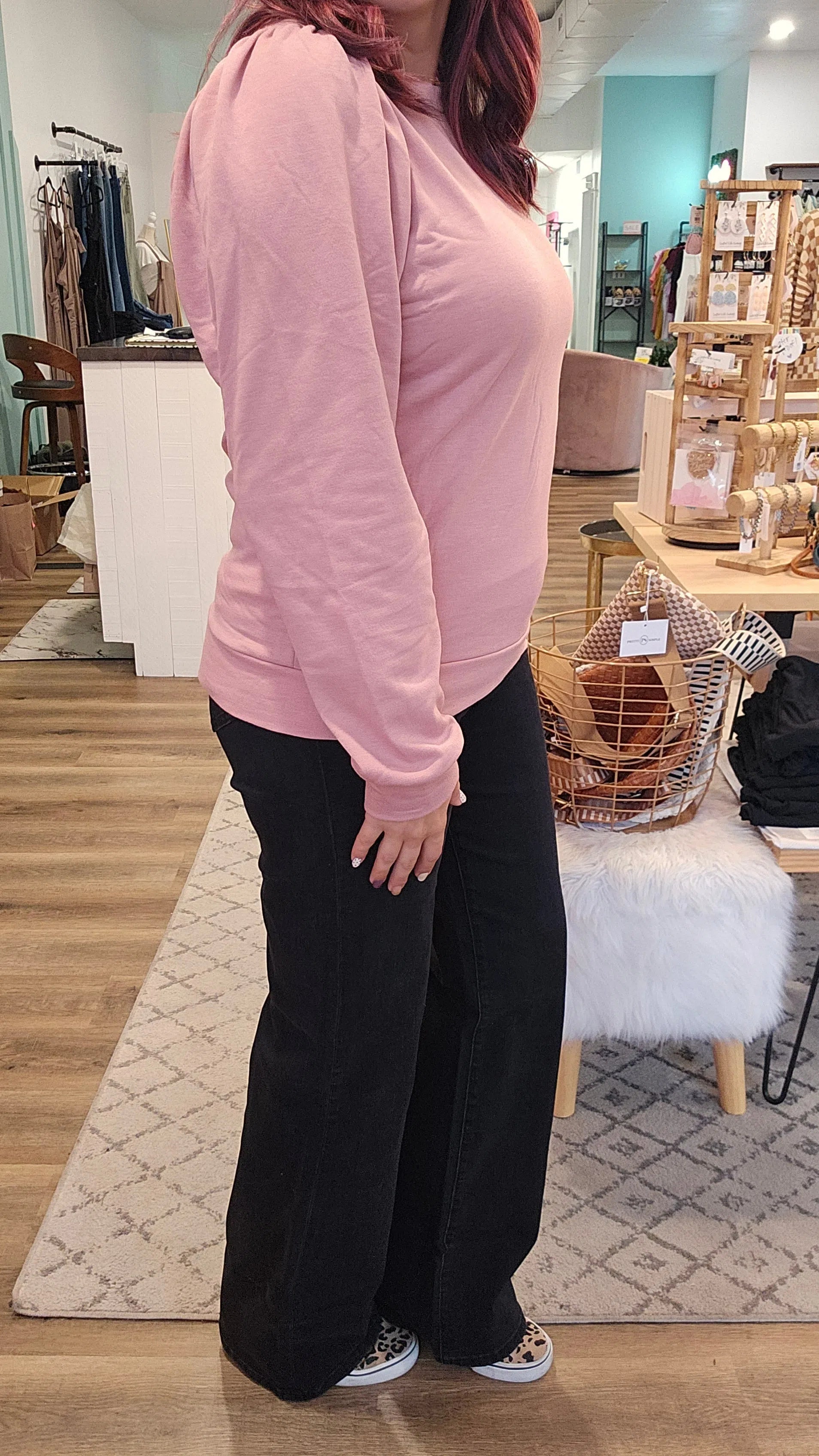 Shop Midnight Super High-Rise Wide Leg Jeans | Mica Denim-Jeans at Ruby Joy Boutique, a Women's Clothing Store in Pickerington, Ohio