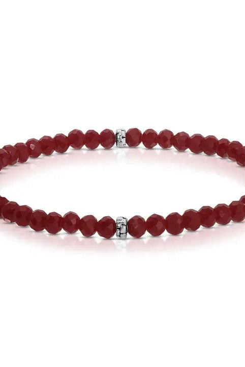 Shop Mini Crystal Bracelets | Silver and Gold Mix-Root Beer Gold at Ruby Joy Boutique, a Women's Clothing Store in Pickerington, Ohio