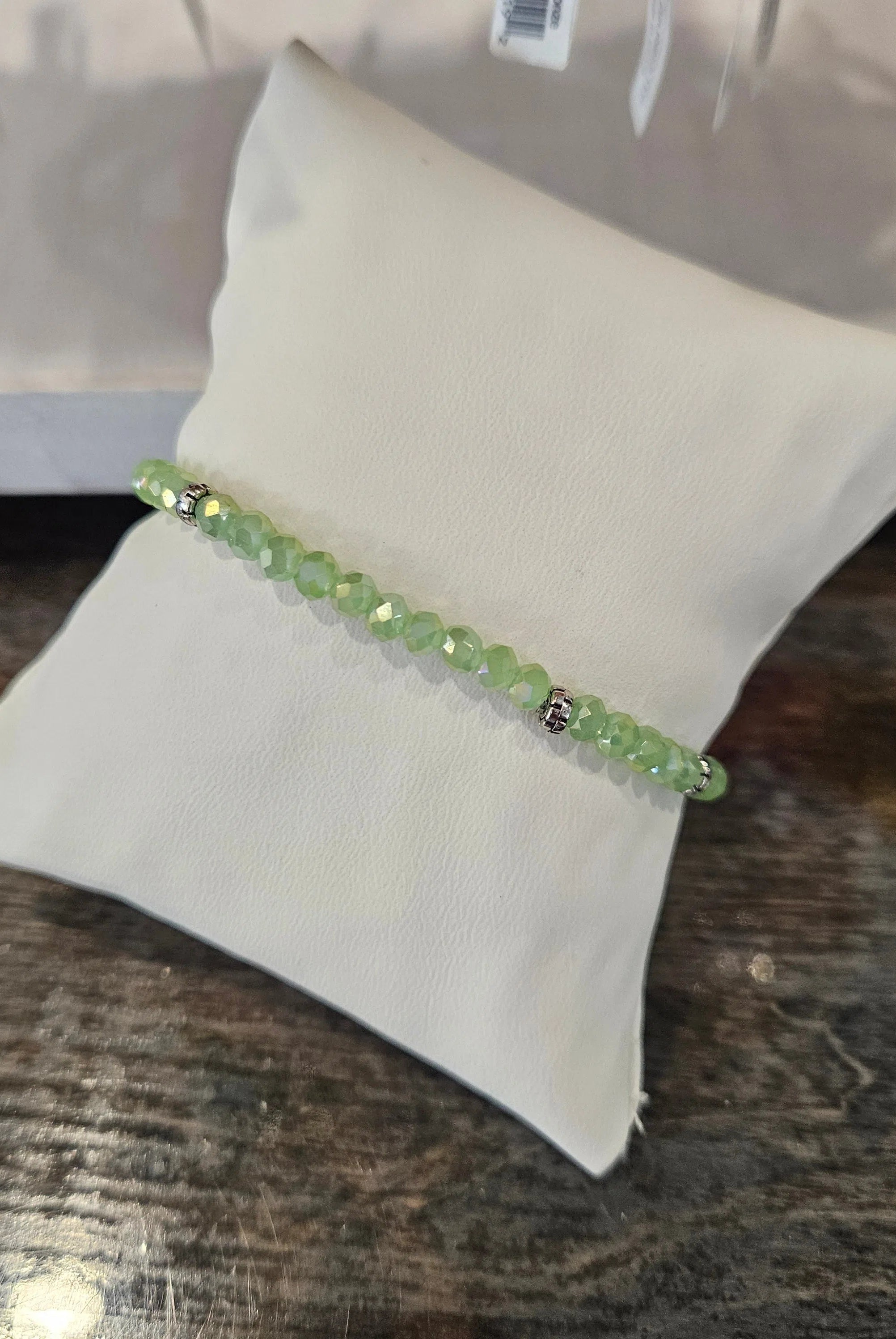 Shop Mini Crystal Bracelets | Silver and Gold Mix-Jade Silver at Ruby Joy Boutique, a Women's Clothing Store in Pickerington, Ohio