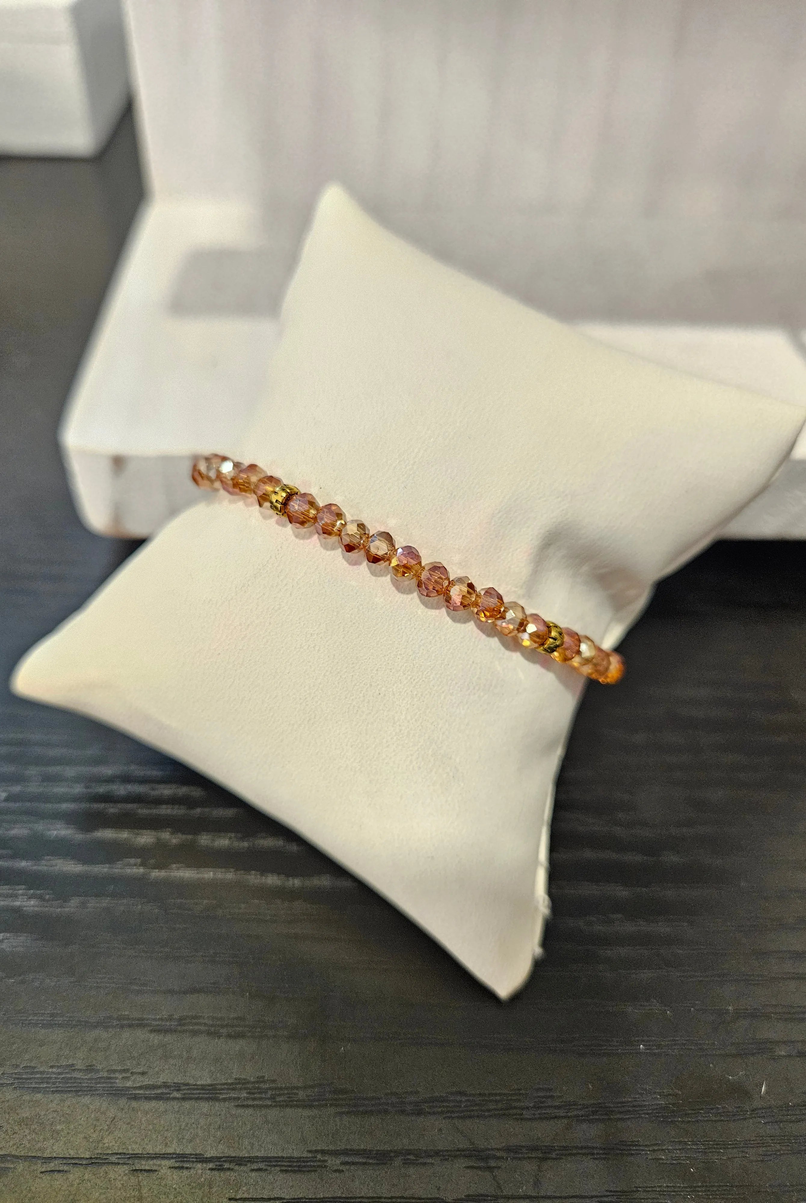 Shop Mini Crystal Stretch Bracelets | Assorted Colors- at Ruby Joy Boutique, a Women's Clothing Store in Pickerington, Ohio
