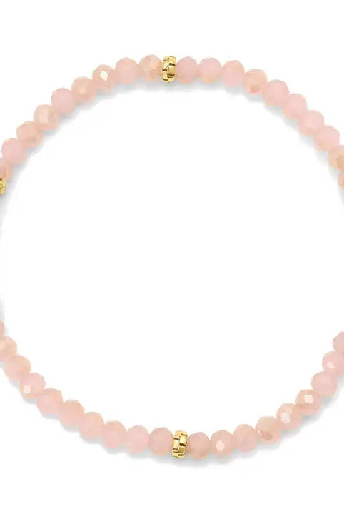 Shop Mini Crystal Bracelets | Silver and Gold Mix-Blush Gold at Ruby Joy Boutique, a Women's Clothing Store in Pickerington, Ohio