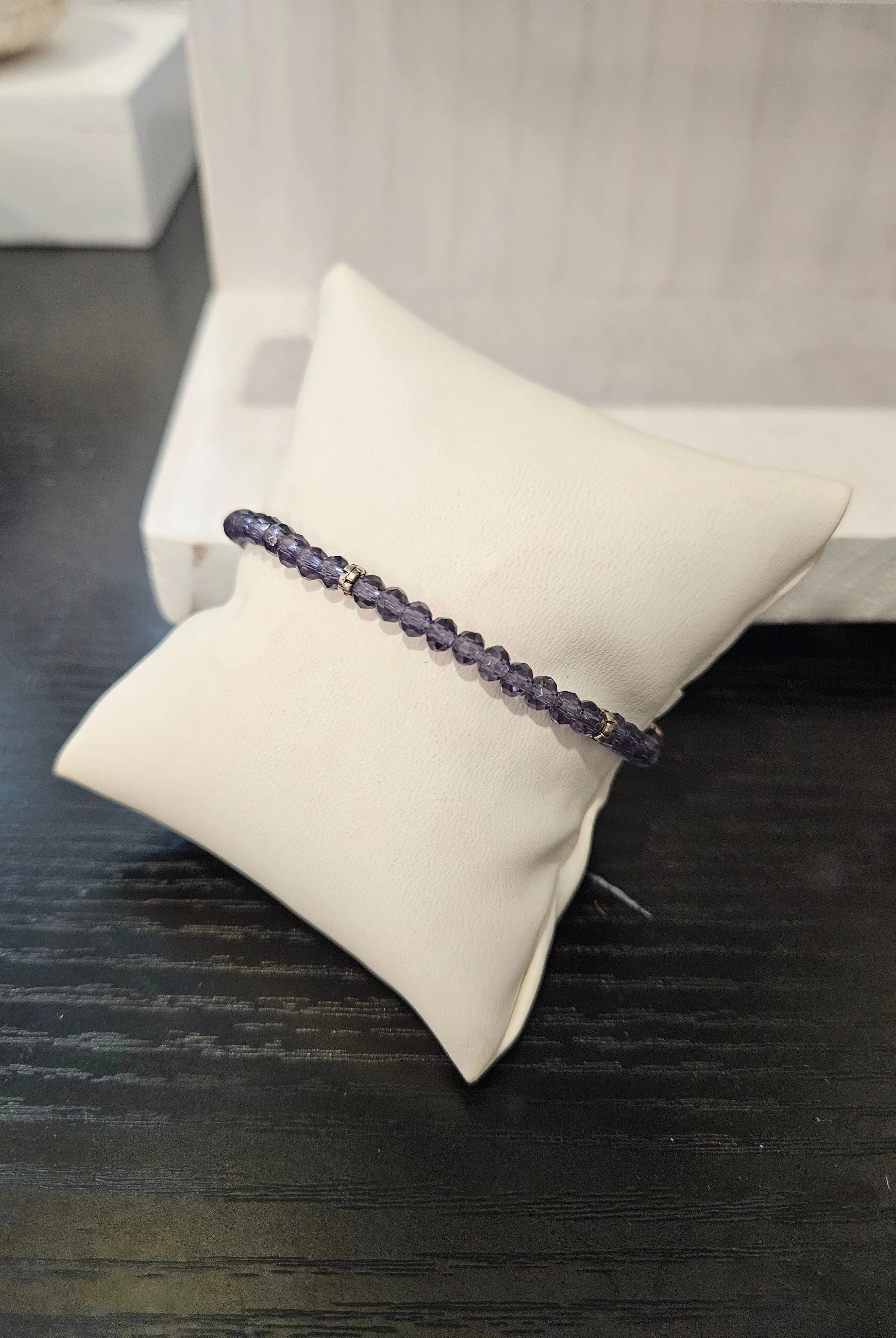 Shop Mini Crystal Stretch Bracelets | Assorted Colors- at Ruby Joy Boutique, a Women's Clothing Store in Pickerington, Ohio