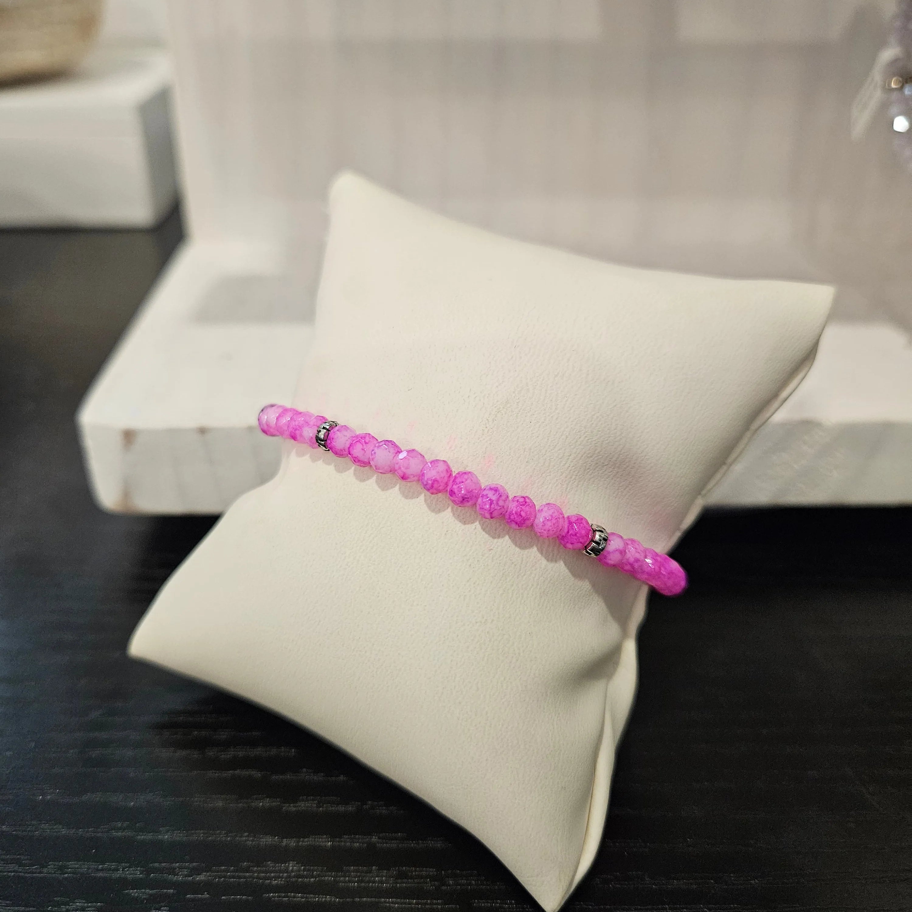Shop Mini Crystal Stretch Bracelets | Assorted Colors- at Ruby Joy Boutique, a Women's Clothing Store in Pickerington, Ohio