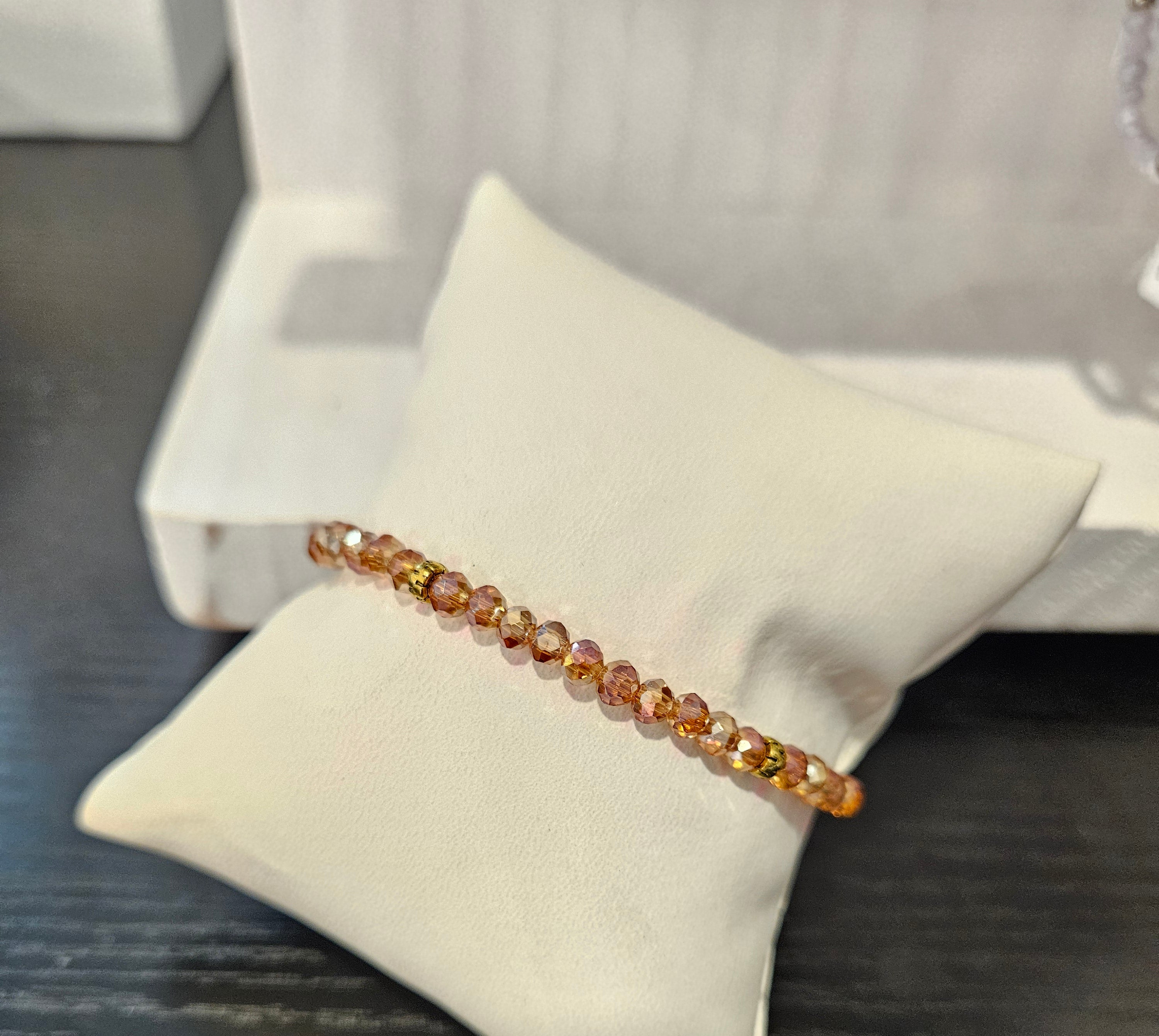 Shop Mini Crystal Stretch Bracelets | Assorted Colors- at Ruby Joy Boutique, a Women's Clothing Store in Pickerington, Ohio