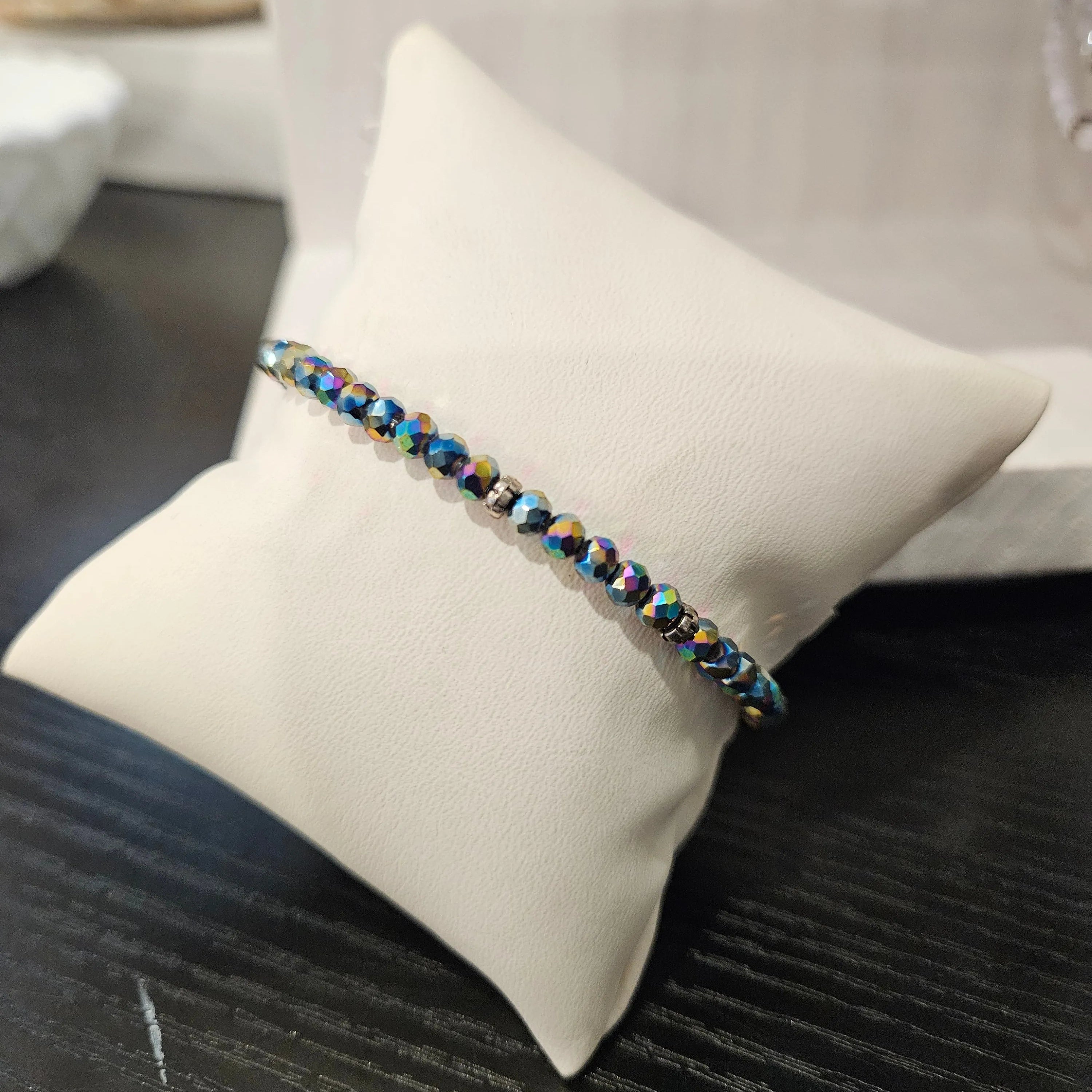 Shop Mini Crystal Stretch Bracelets | Assorted Colors- at Ruby Joy Boutique, a Women's Clothing Store in Pickerington, Ohio