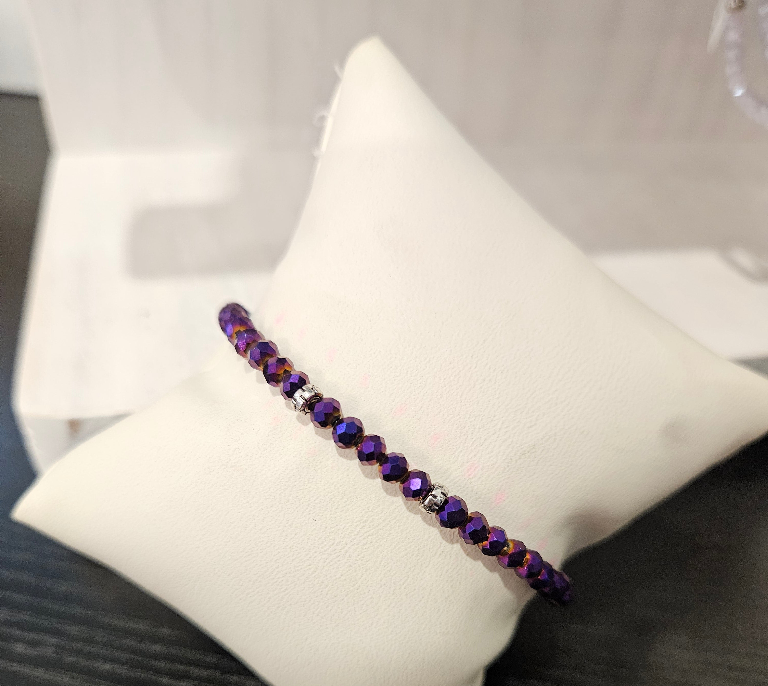 Shop Mini Crystal Stretch Bracelets | Assorted Colors- at Ruby Joy Boutique, a Women's Clothing Store in Pickerington, Ohio