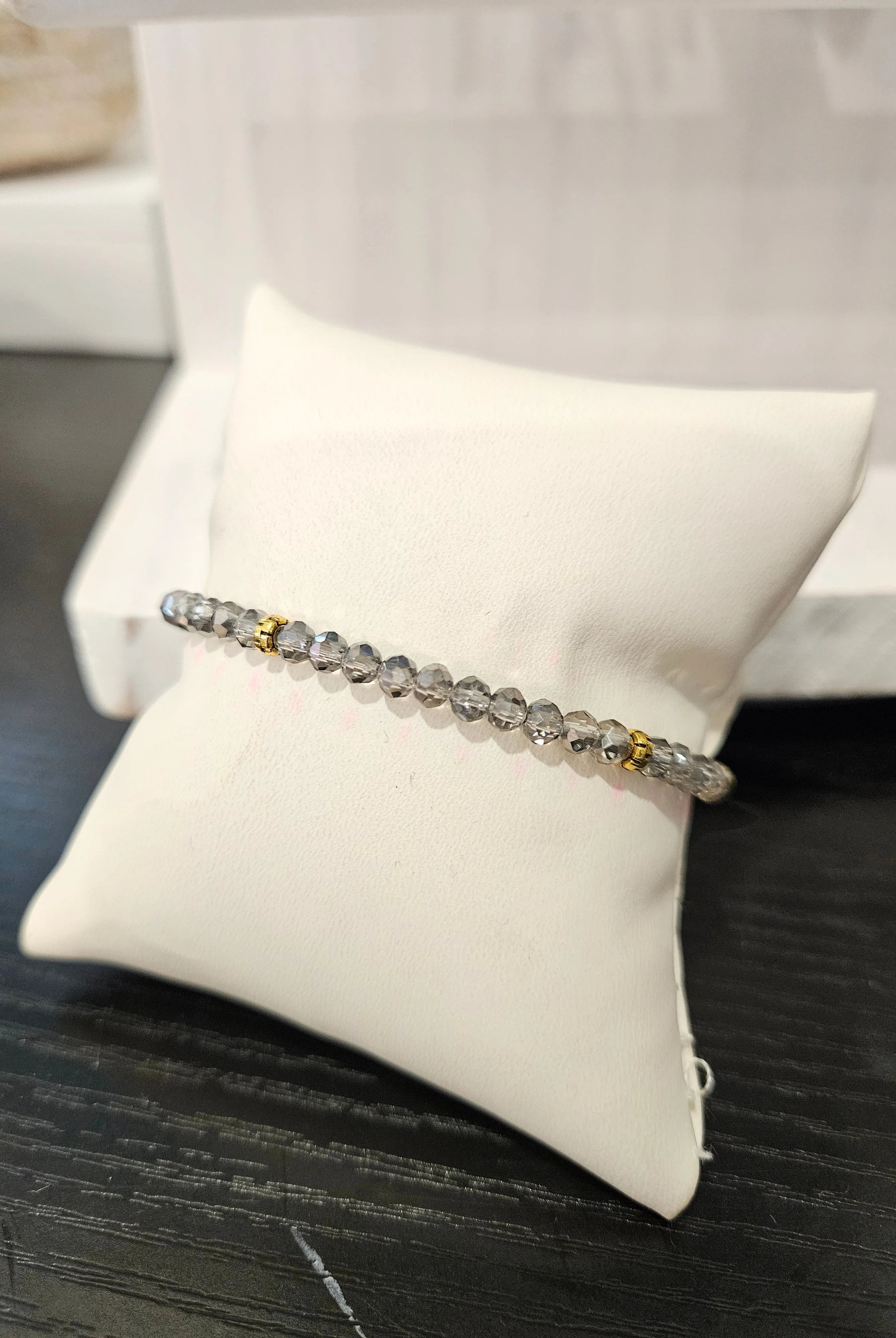 Shop Mini Crystal Stretch Bracelets | Assorted Colors- at Ruby Joy Boutique, a Women's Clothing Store in Pickerington, Ohio