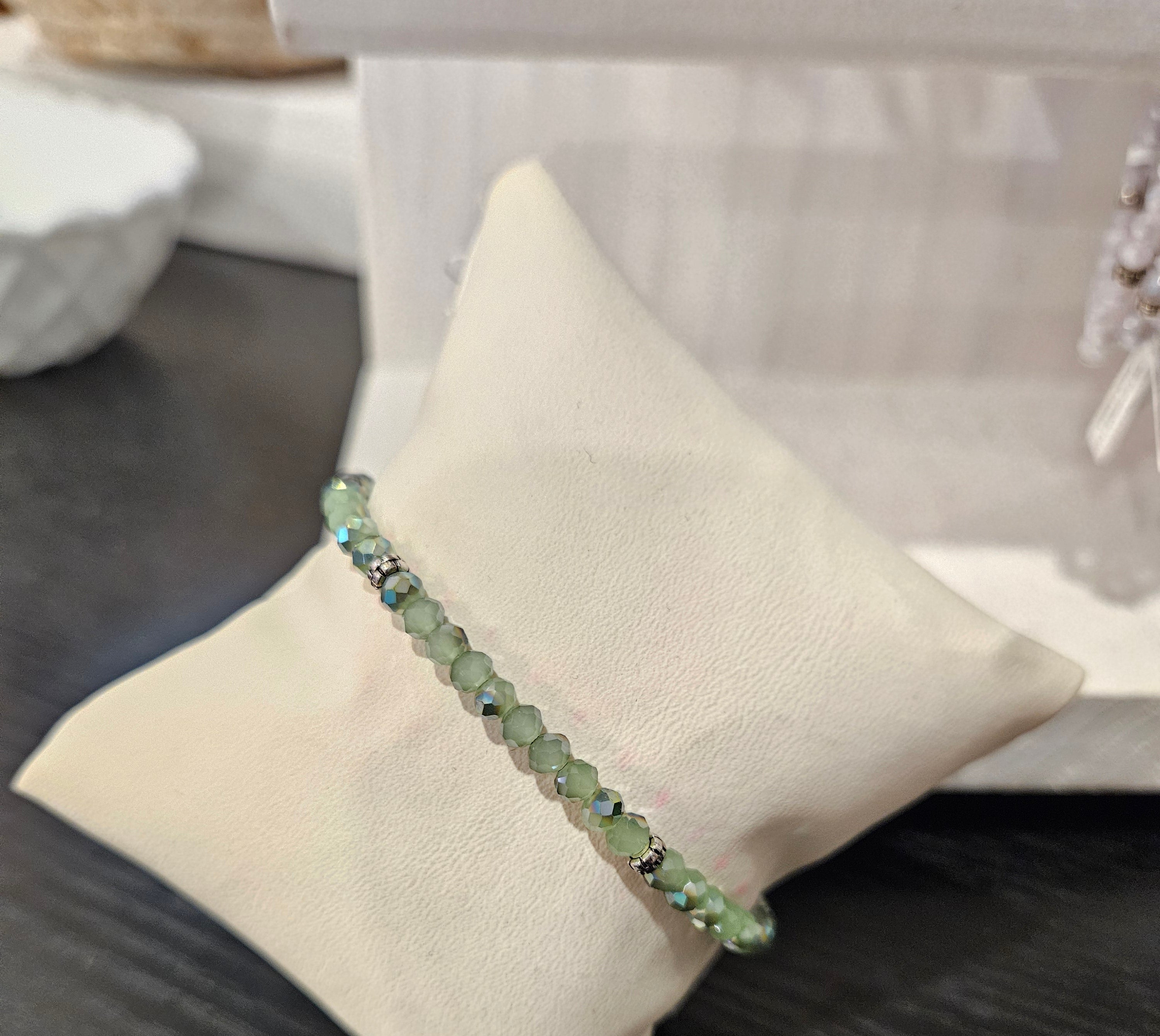 Shop Mini Crystal Stretch Bracelets | Assorted Colors- at Ruby Joy Boutique, a Women's Clothing Store in Pickerington, Ohio