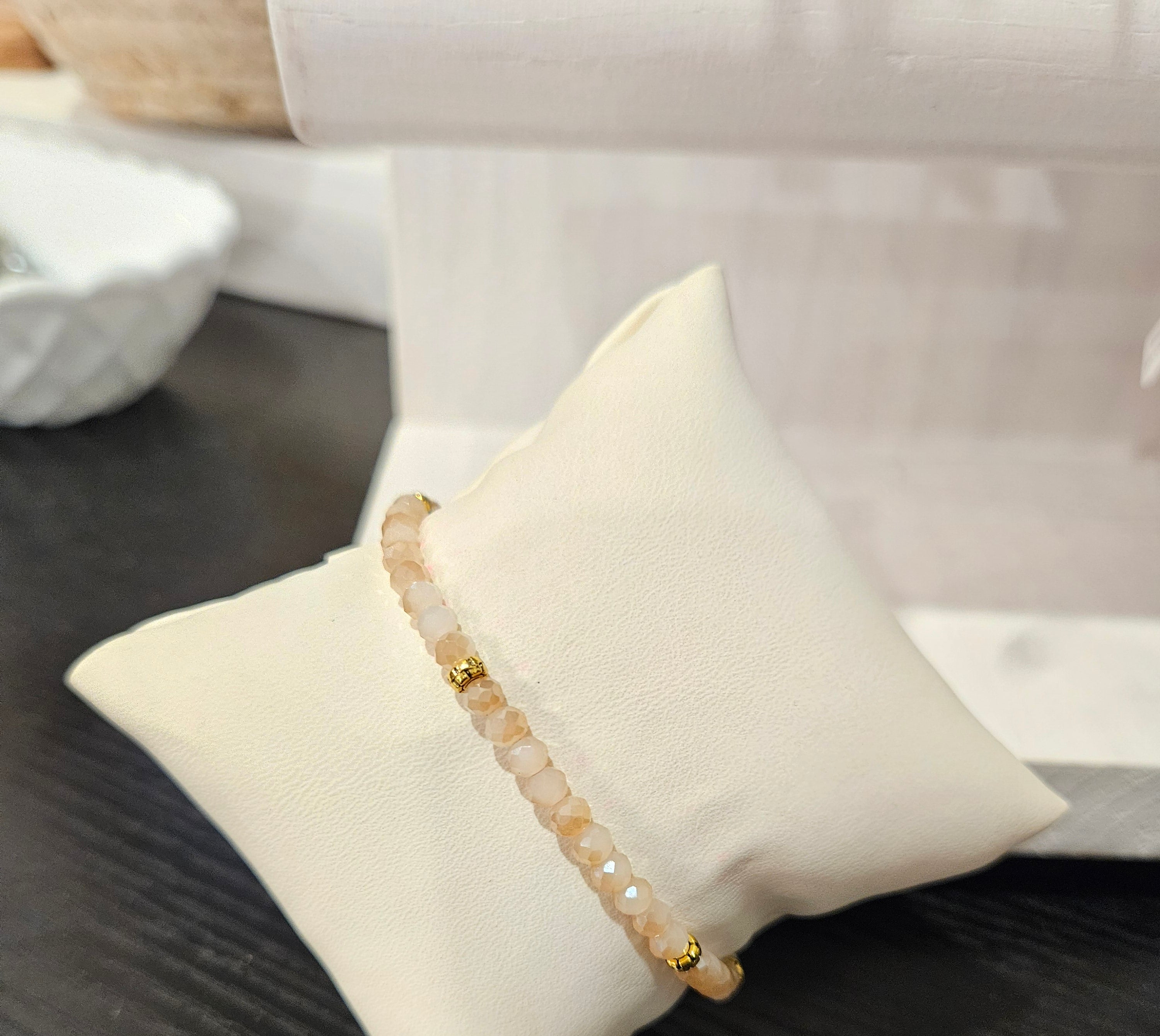 Shop Mini Crystal Stretch Bracelets | Assorted Colors- at Ruby Joy Boutique, a Women's Clothing Store in Pickerington, Ohio