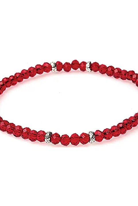 Shop Mini Crystal Bracelets | Silver and Gold Mix-Ruby Silver at Ruby Joy Boutique, a Women's Clothing Store in Pickerington, Ohio
