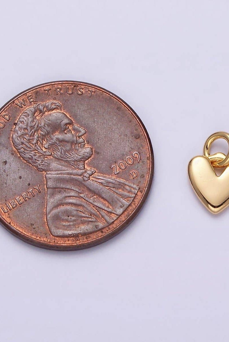 Shop Mini Heart Charm | Gold-Filled- at Ruby Joy Boutique, a Women's Clothing Store in Pickerington, Ohio