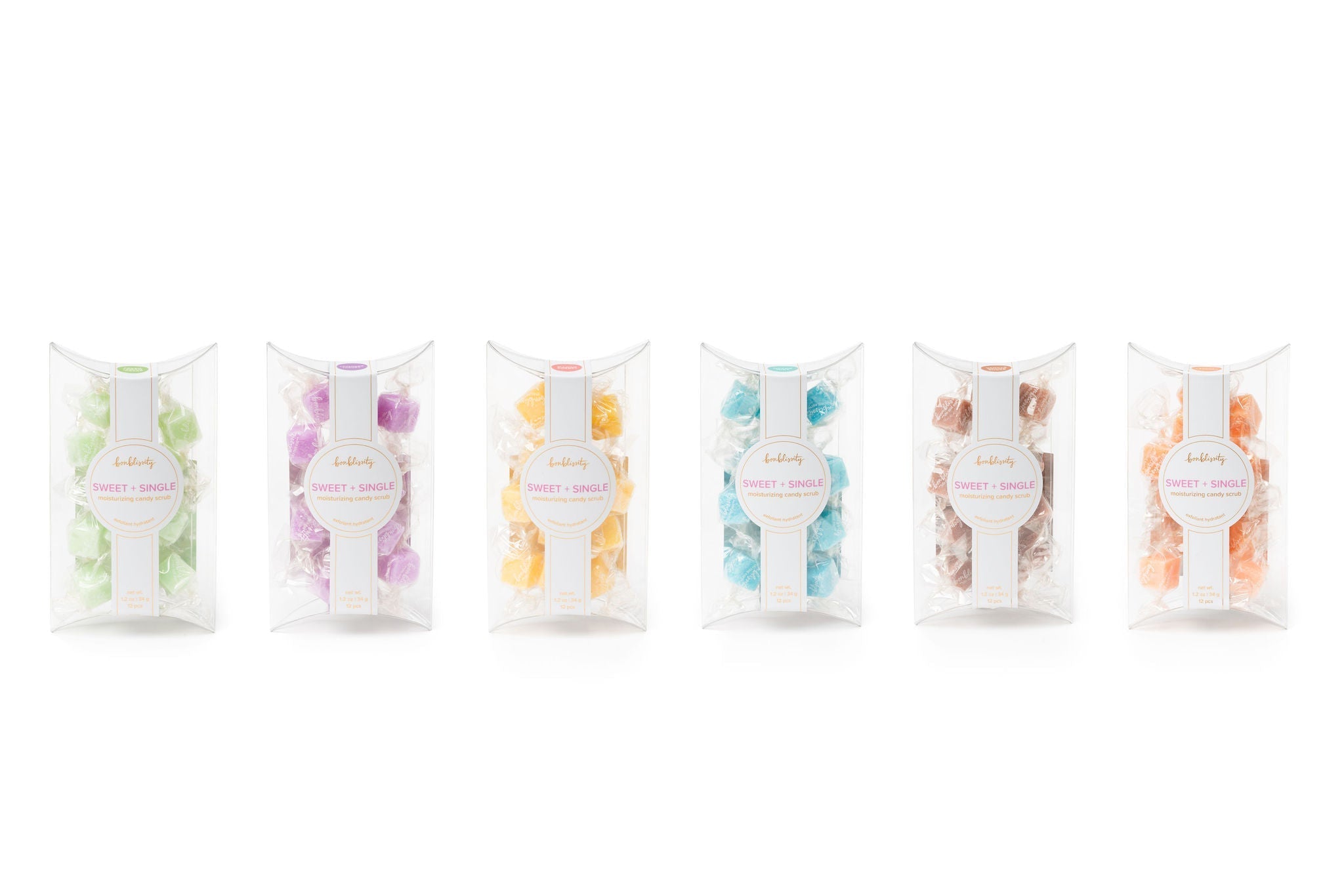 Shop Mini-Me Pack: Sugar Cube Candy Scrub - Lavender Luxury-Soaps & Scrubs at Ruby Joy Boutique, a Women's Clothing Store in Pickerington, Ohio
