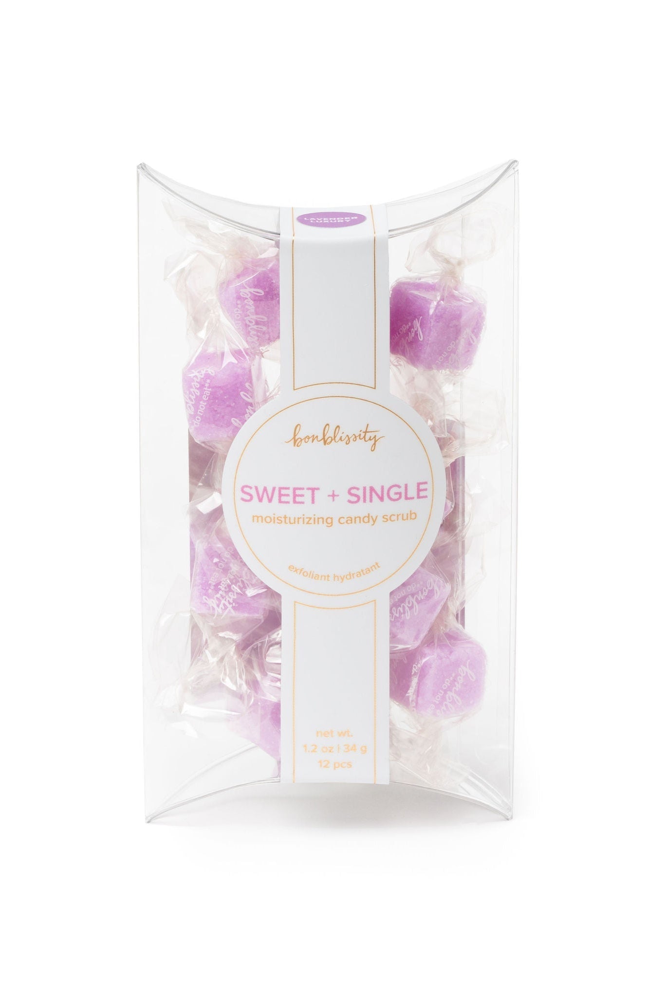 Shop Mini-Me Pack: Sugar Cube Candy Scrub - Lavender Luxury-Soaps & Scrubs at Ruby Joy Boutique, a Women's Clothing Store in Pickerington, Ohio