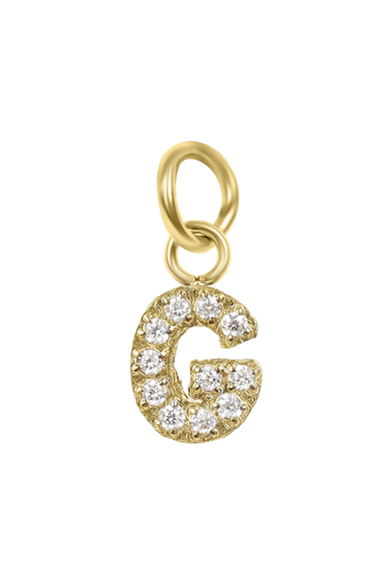 Shop Mini Pave Initial Charms-Charms at Ruby Joy Boutique, a Women's Clothing Store in Pickerington, Ohio
