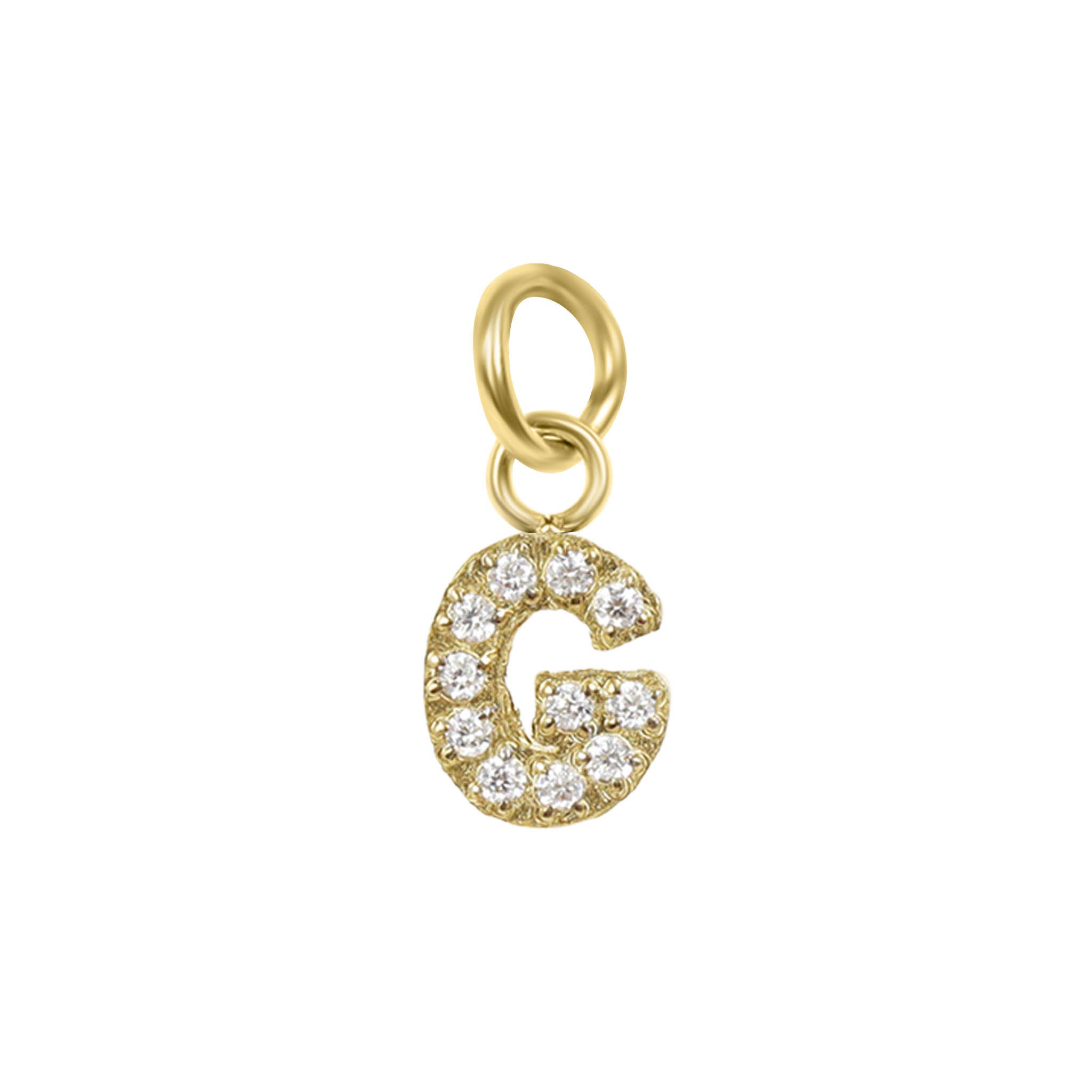 Shop Mini Pave Initial Charms-Charms at Ruby Joy Boutique, a Women's Clothing Store in Pickerington, Ohio
