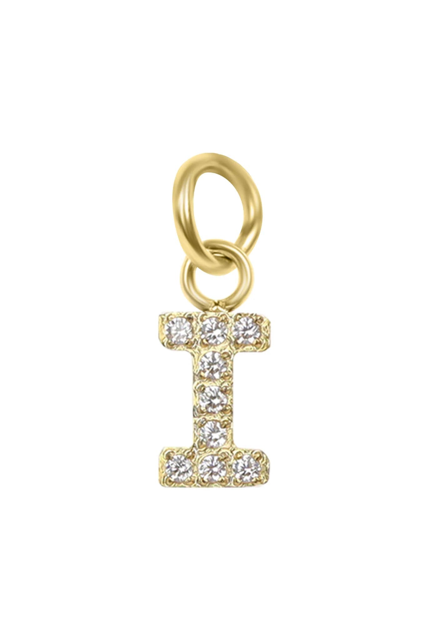 Shop Mini Pave Initial Charms-Charms at Ruby Joy Boutique, a Women's Clothing Store in Pickerington, Ohio