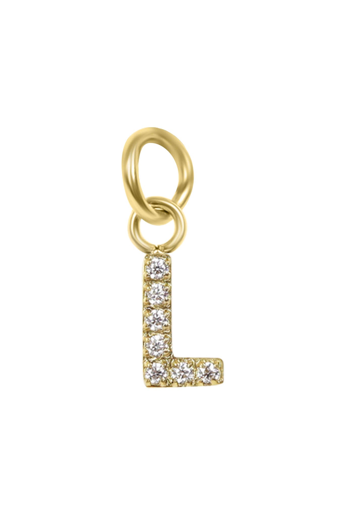 Shop Mini Pave Initial Charms-Charms at Ruby Joy Boutique, a Women's Clothing Store in Pickerington, Ohio