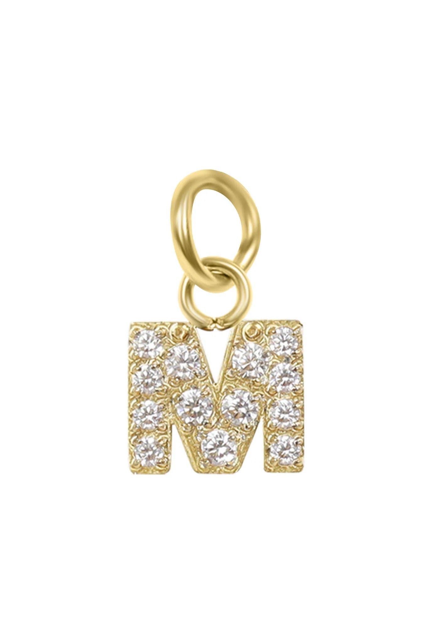 Shop Mini Pave Initial Charms-Charms at Ruby Joy Boutique, a Women's Clothing Store in Pickerington, Ohio