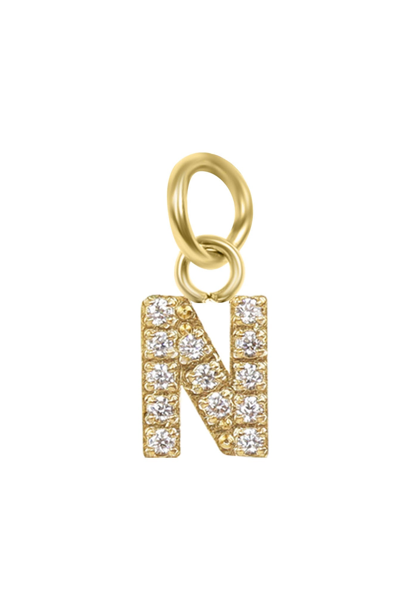Shop Mini Pave Initial Charms-Charms at Ruby Joy Boutique, a Women's Clothing Store in Pickerington, Ohio