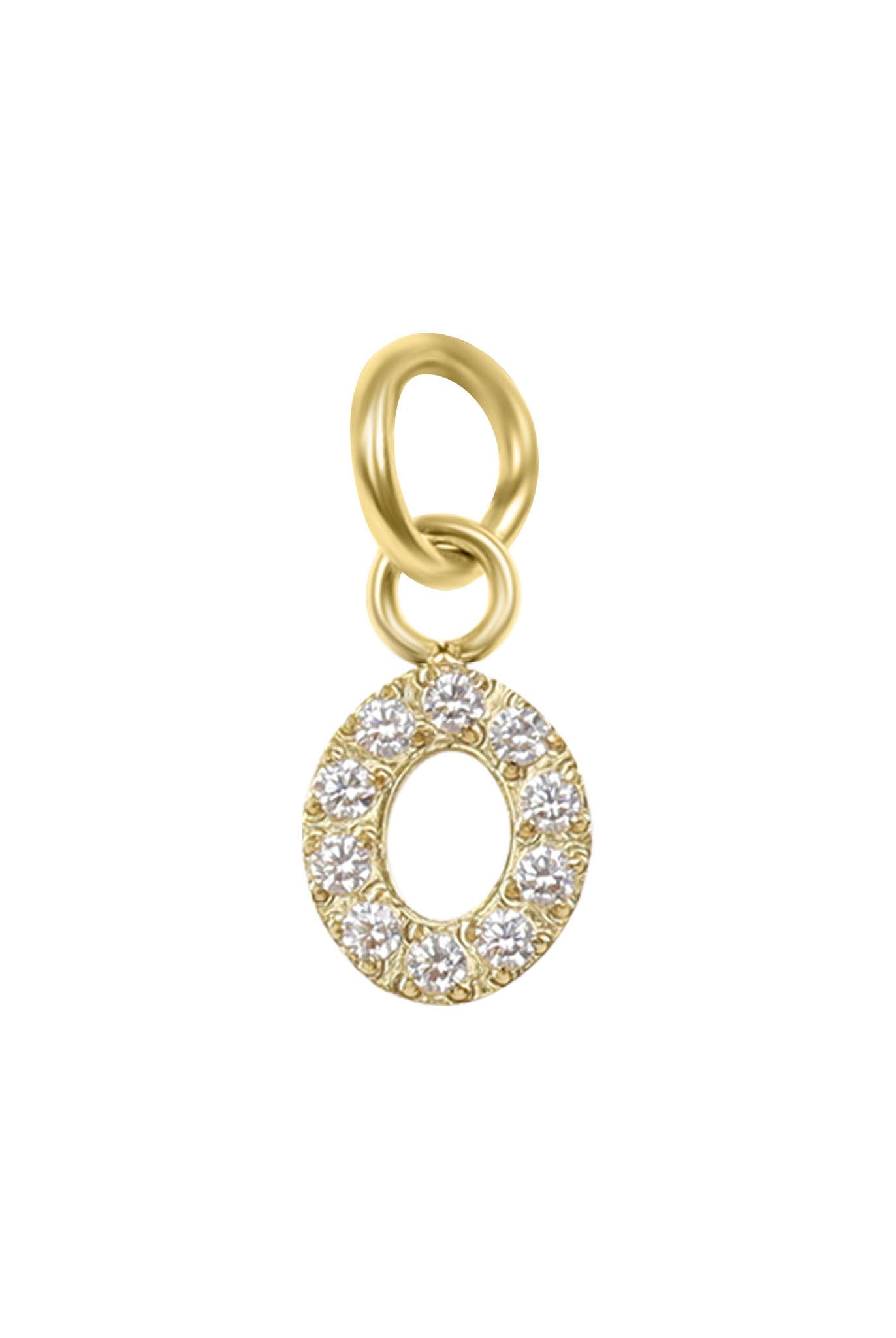 Shop Mini Pave Initial Charms-Charms at Ruby Joy Boutique, a Women's Clothing Store in Pickerington, Ohio