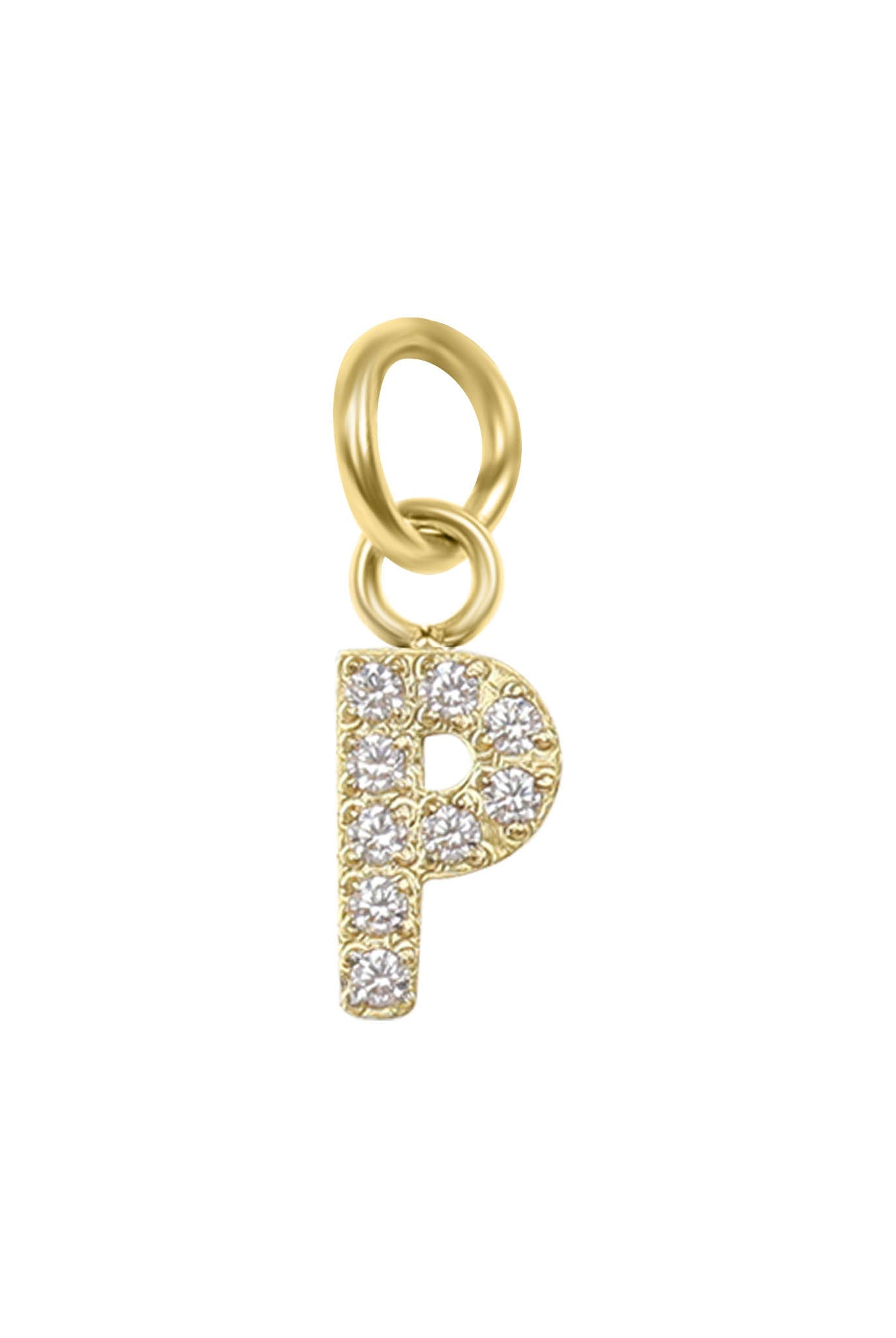 Shop Mini Pave Initial Charms-Charms at Ruby Joy Boutique, a Women's Clothing Store in Pickerington, Ohio