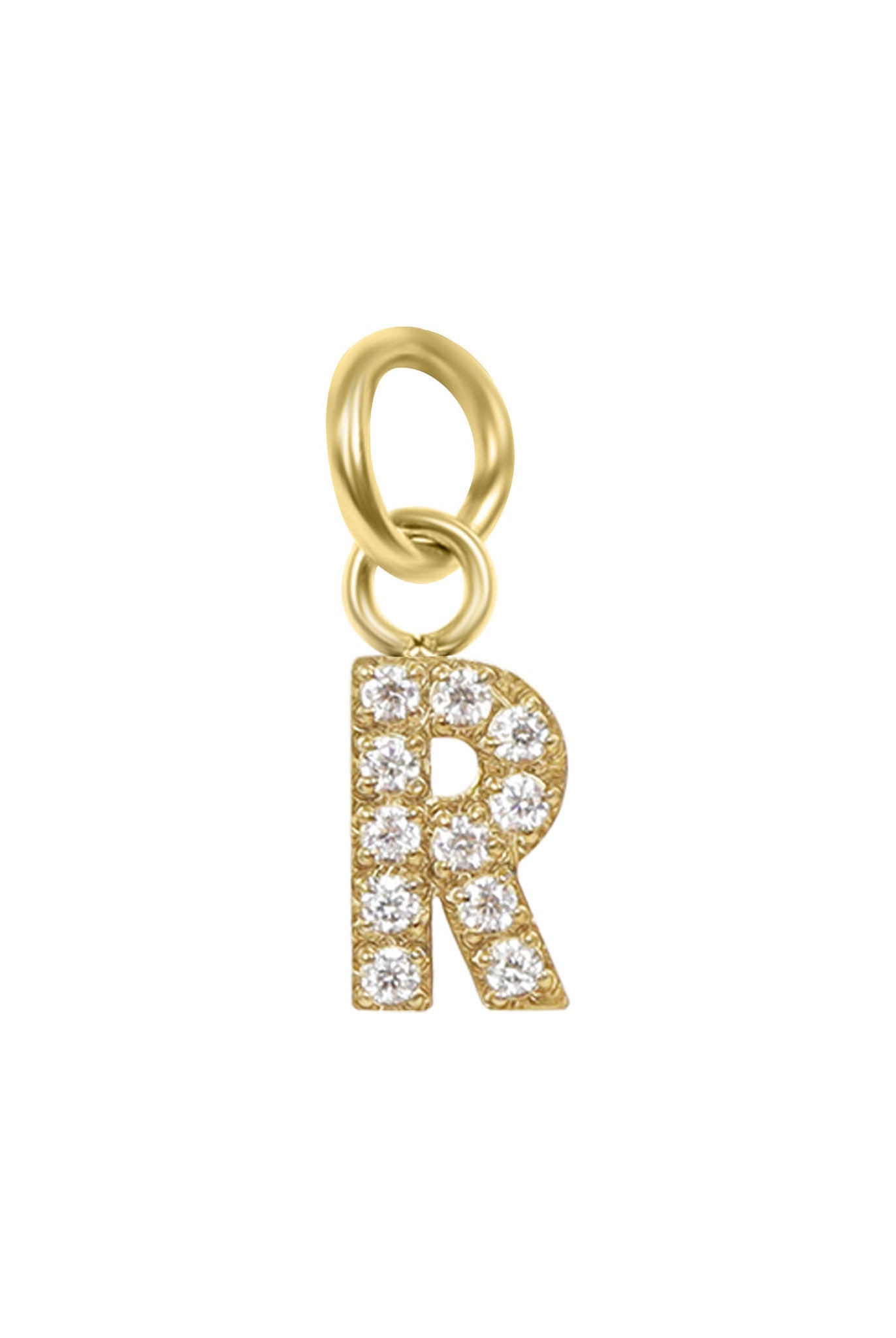 Shop Mini Pave Initial Charms-Charms at Ruby Joy Boutique, a Women's Clothing Store in Pickerington, Ohio