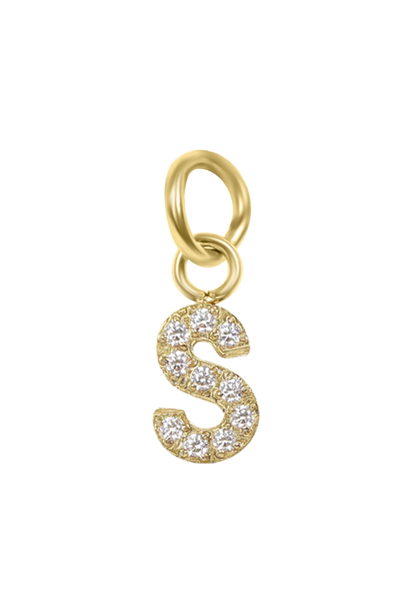 Shop Mini Pave Initial Charms-Charms at Ruby Joy Boutique, a Women's Clothing Store in Pickerington, Ohio