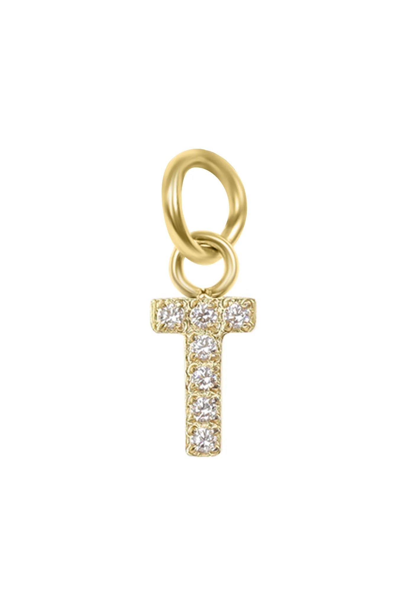 Shop Mini Pave Initial Charms-Charms at Ruby Joy Boutique, a Women's Clothing Store in Pickerington, Ohio