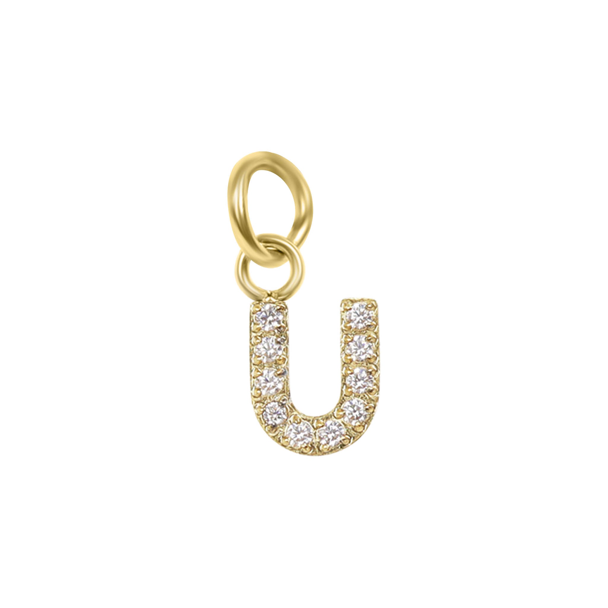 Shop Mini Pave Initial Charms-Charms at Ruby Joy Boutique, a Women's Clothing Store in Pickerington, Ohio