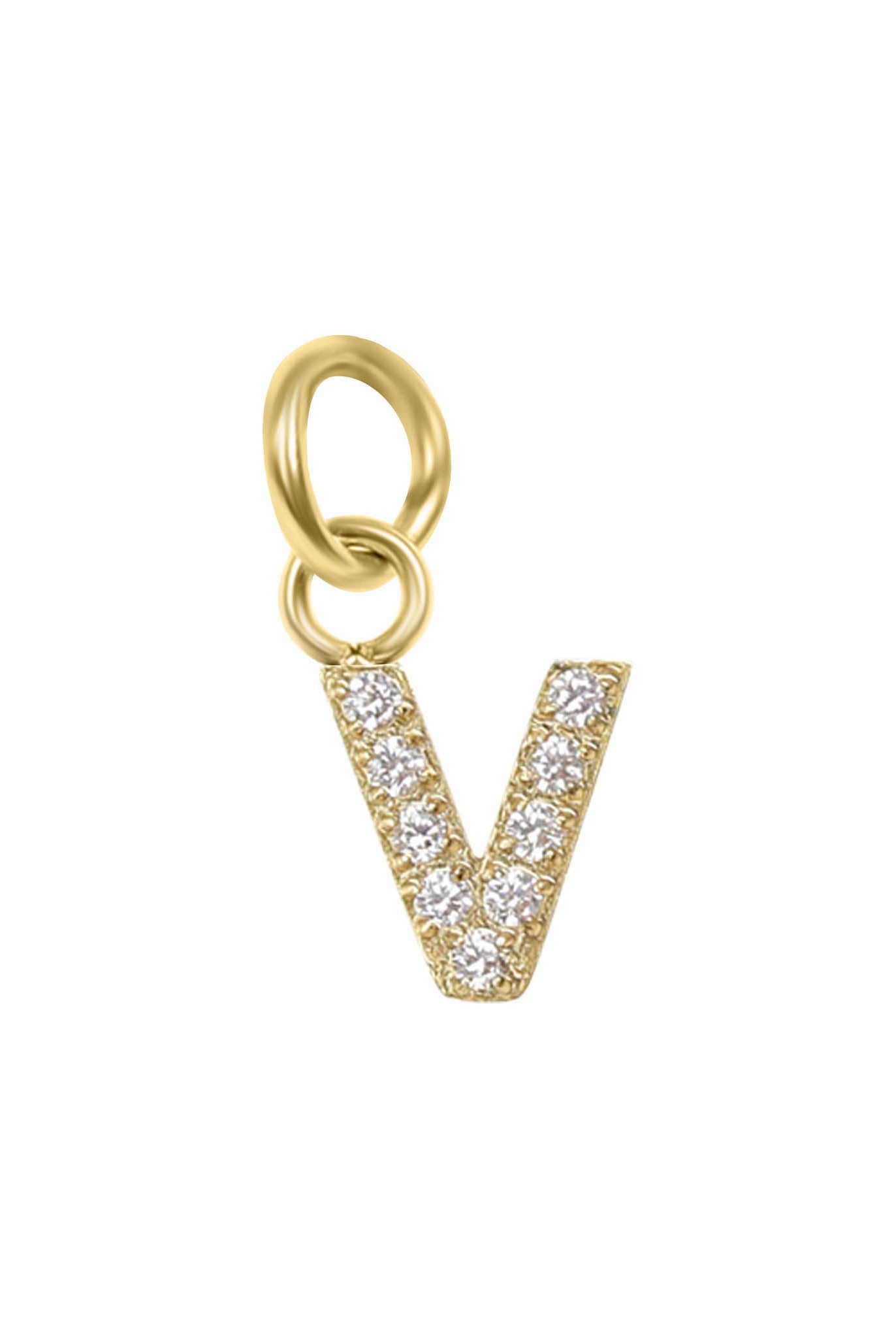 Shop Mini Pave Initial Charms-Charms at Ruby Joy Boutique, a Women's Clothing Store in Pickerington, Ohio