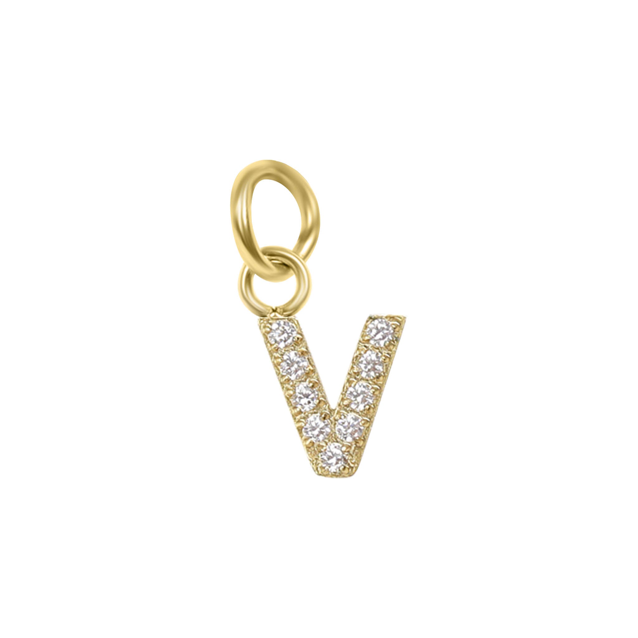 Shop Mini Pave Initial Charms-Charms at Ruby Joy Boutique, a Women's Clothing Store in Pickerington, Ohio