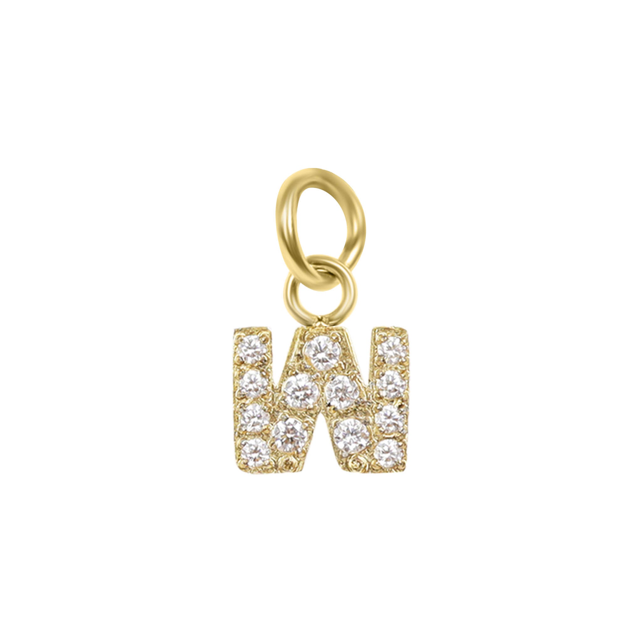 Shop Mini Pave Initial Charms-Charms at Ruby Joy Boutique, a Women's Clothing Store in Pickerington, Ohio