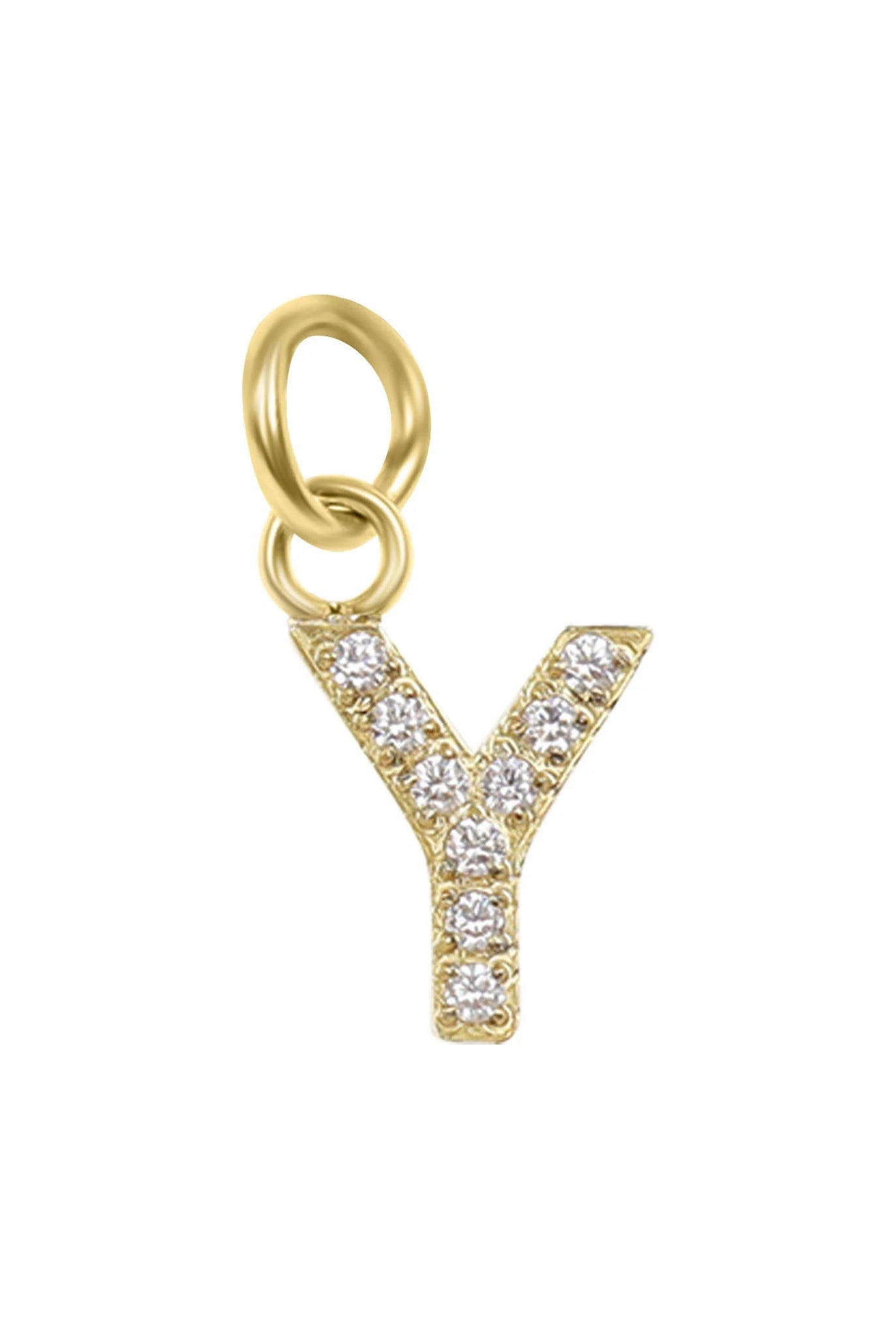Shop Mini Pave Initial Charms-Charms at Ruby Joy Boutique, a Women's Clothing Store in Pickerington, Ohio