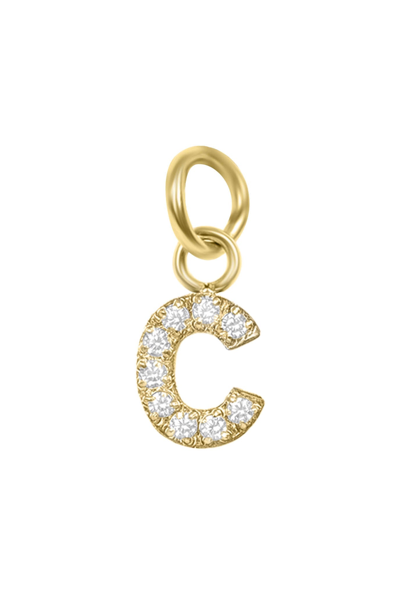 Shop Mini Pave Initial Charms-Charms at Ruby Joy Boutique, a Women's Clothing Store in Pickerington, Ohio